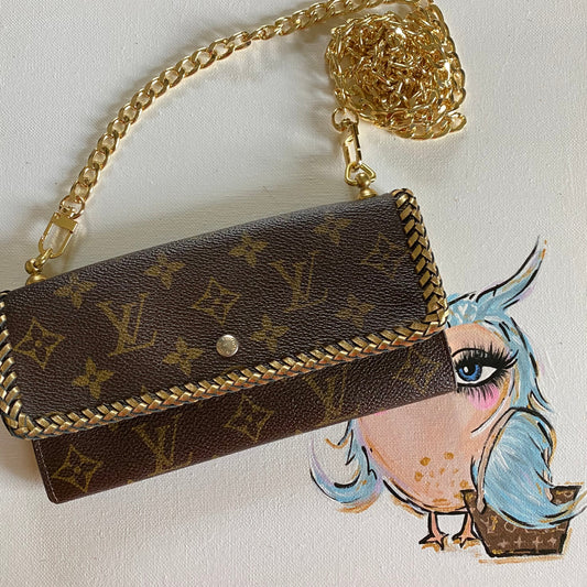 The Junco Wallet Crossbody -Orvis bags Monogram in Gold