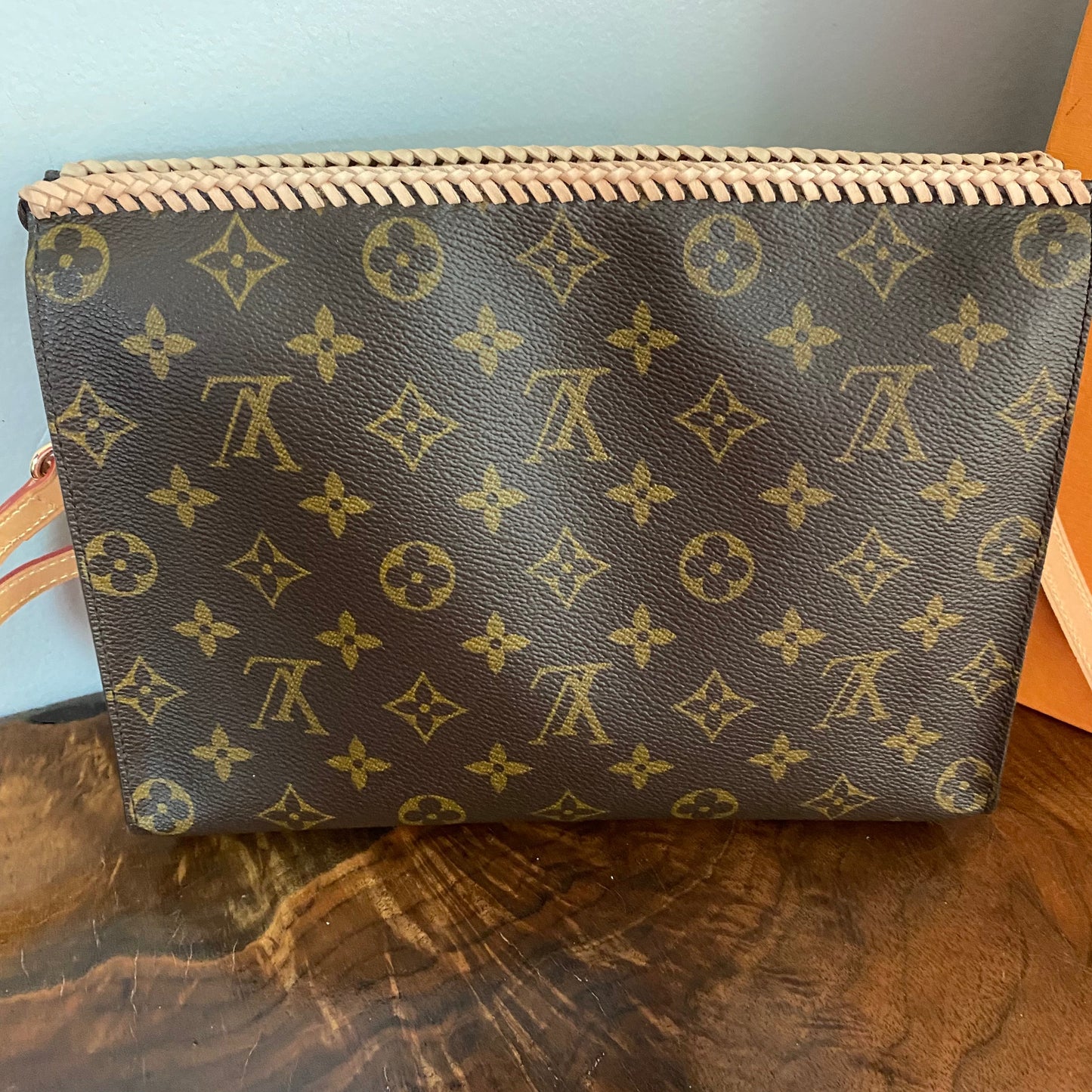 The Swan -Orvis bags Monogram in Vachetta Crossbody Bag