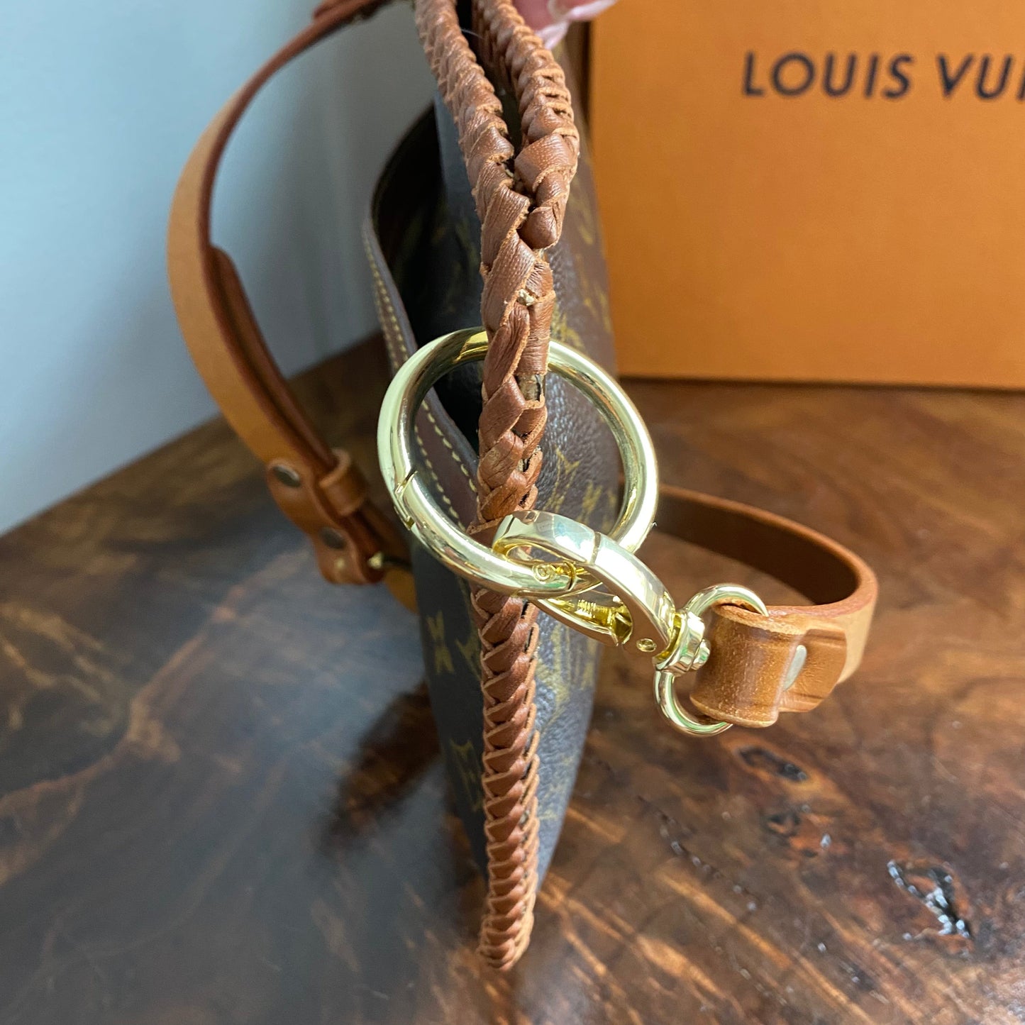 The Chat Crossbody Bag -Orvis bags Monogram in Tan