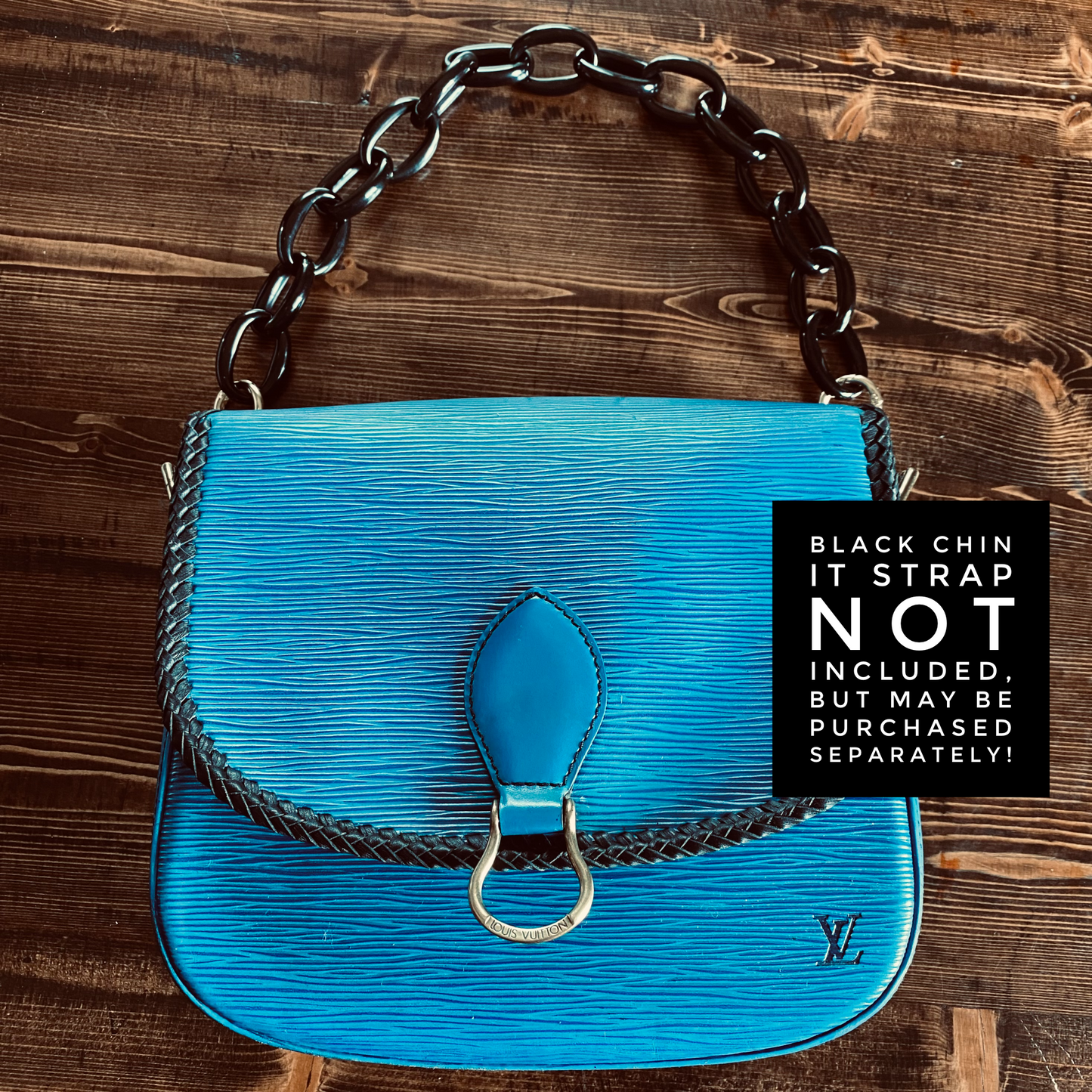 The Swift -Orvis bags Blue Epi Crossbody