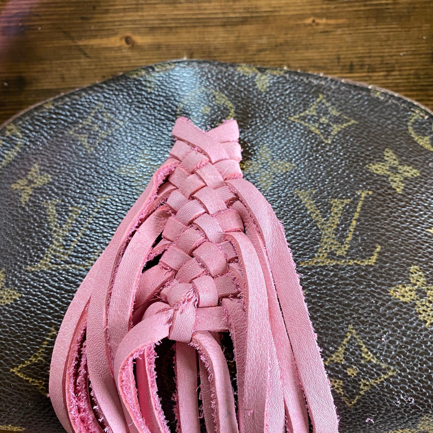 The Junco -Orvis bags Monogram in Pink Crossbody Bag