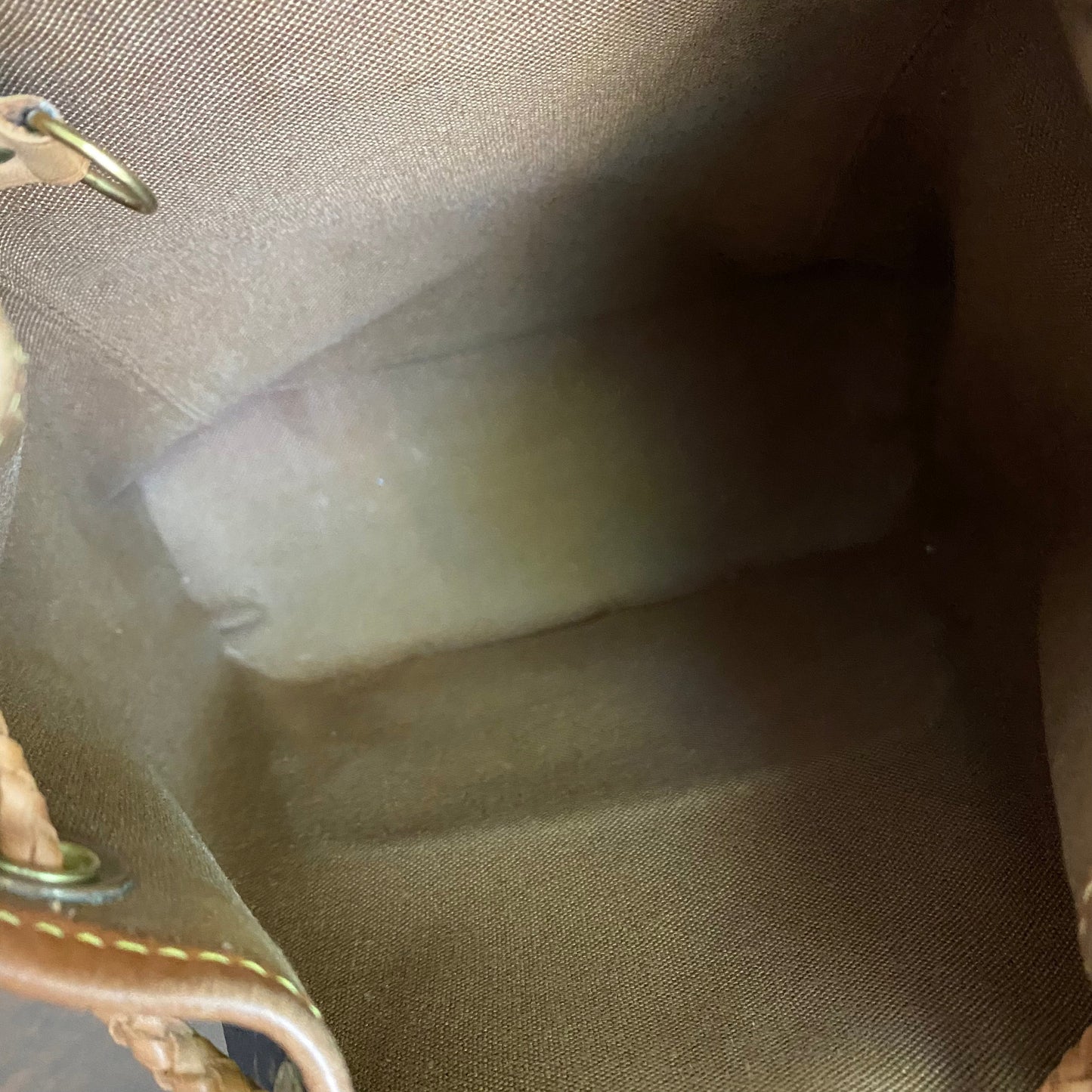 The Loon -Orvis bags Monogram Mini Backpack in Vachetta