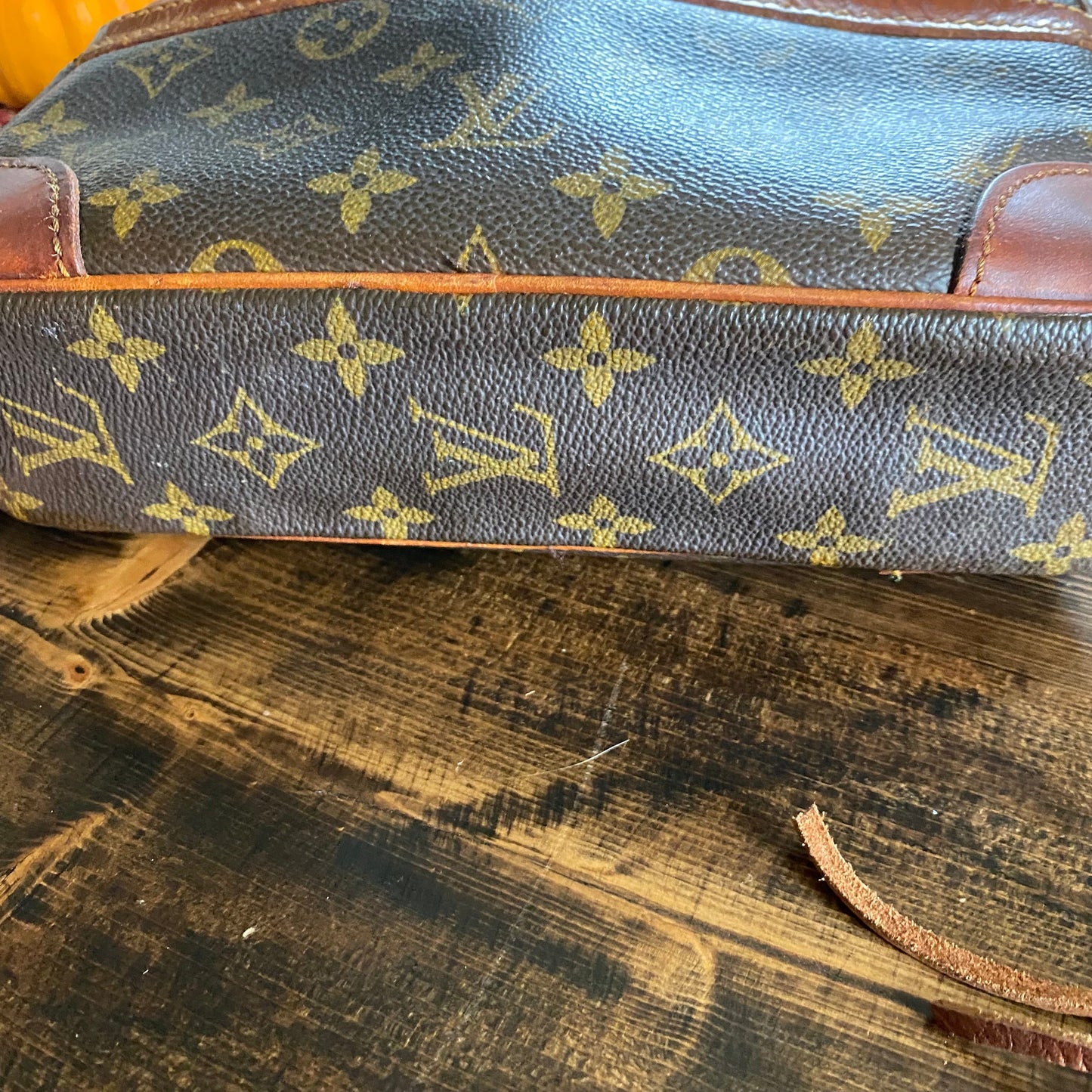 The Sparrow Crossbody Bag in Tan Monogram