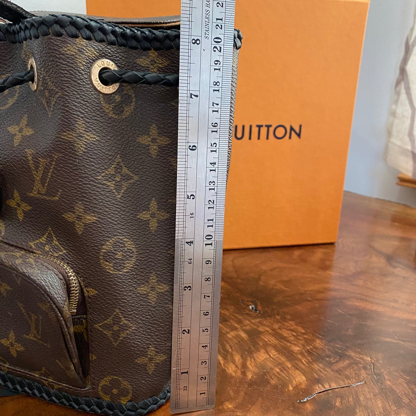 The Loon -Orvis bags Monogram Mini Backpack in Black