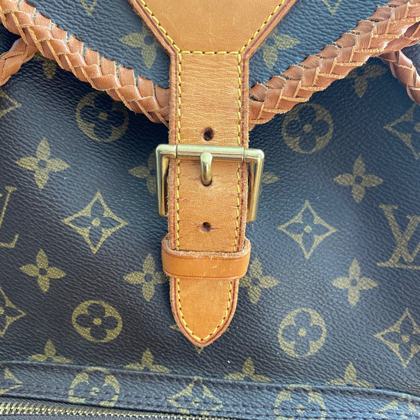 The Loon -Orvis bags Monogram Backpack in Tan