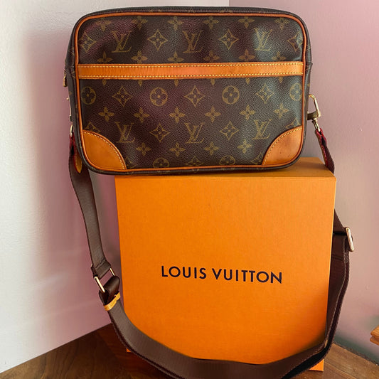 The Sparrow Crossbody -Orvis bags Monogram in Tan