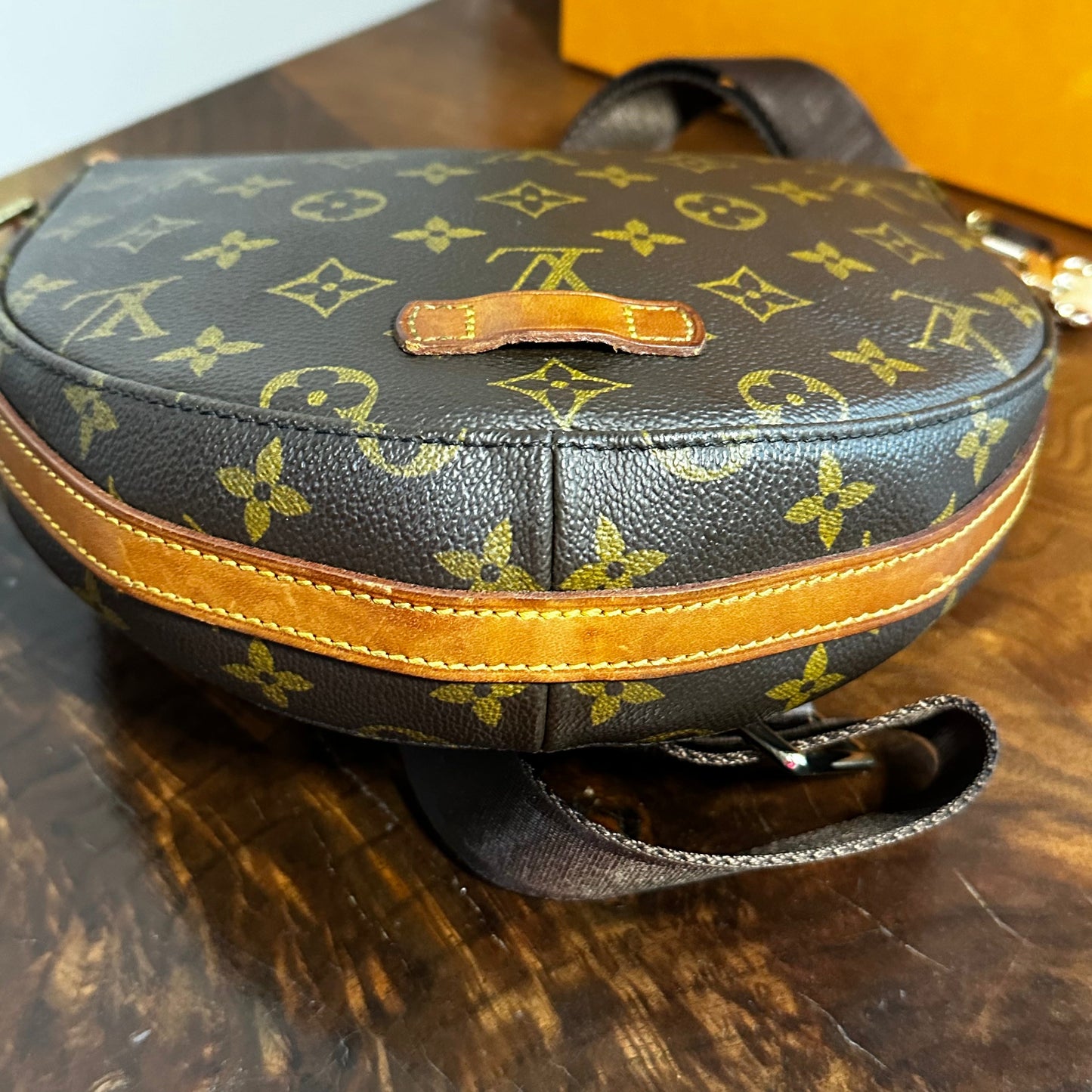 The Dove Crossbody -Orvis bags Monogram in Tan