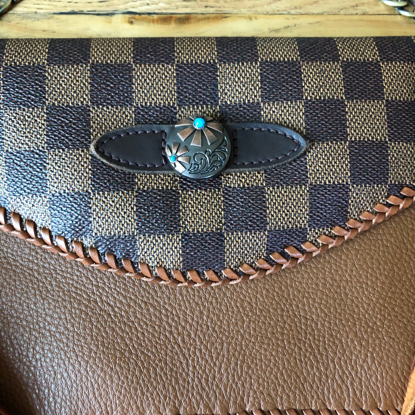 The Eagle - Fringed CognacOrvis bags Wristlet/Crossbody/Clutch Bag
