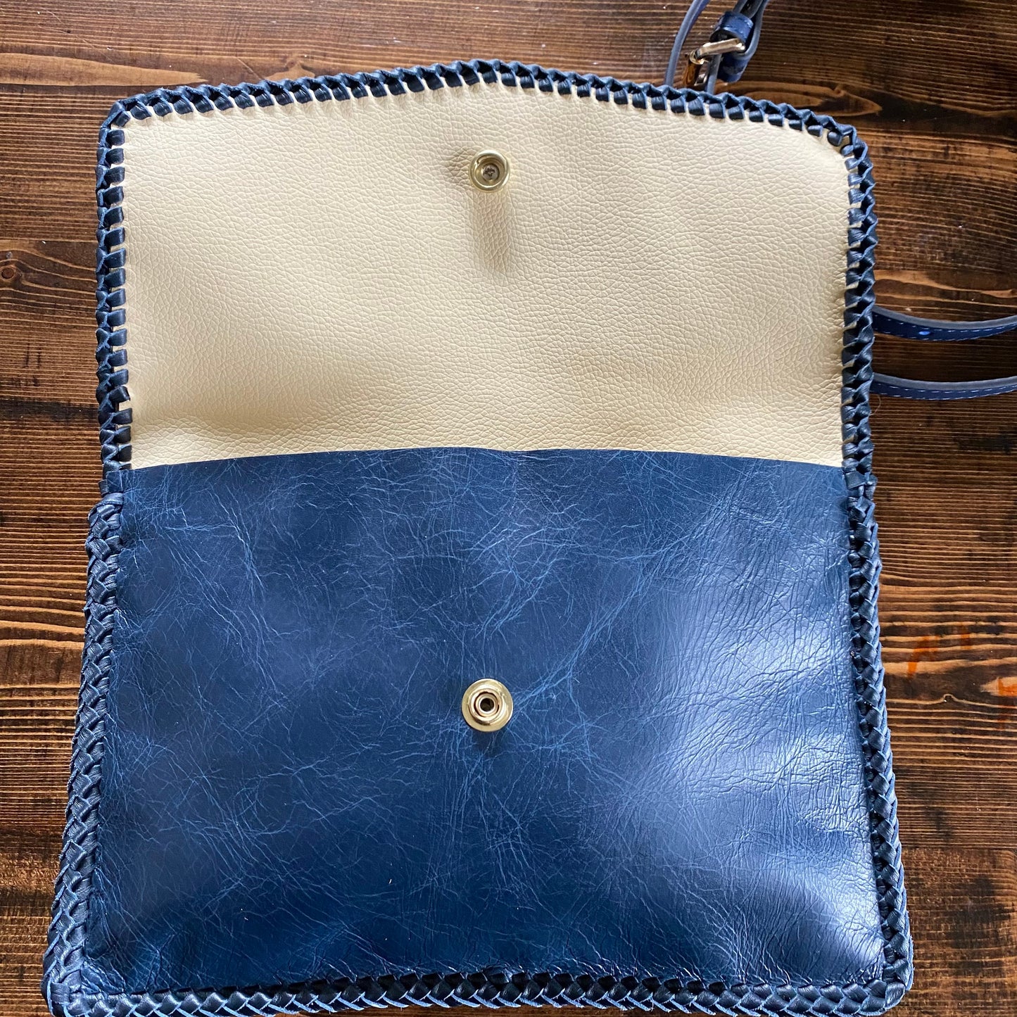 The Robin - Damier and BlueOrvis bags Crossbody Bag with Shorty Chain
