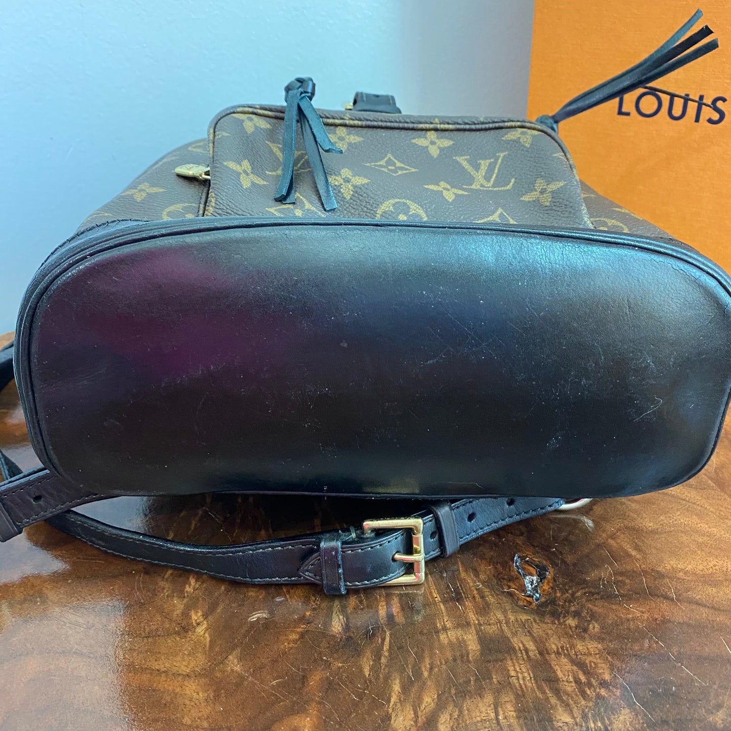The Loon -Orvis bags Monogram Backpack in Black MM