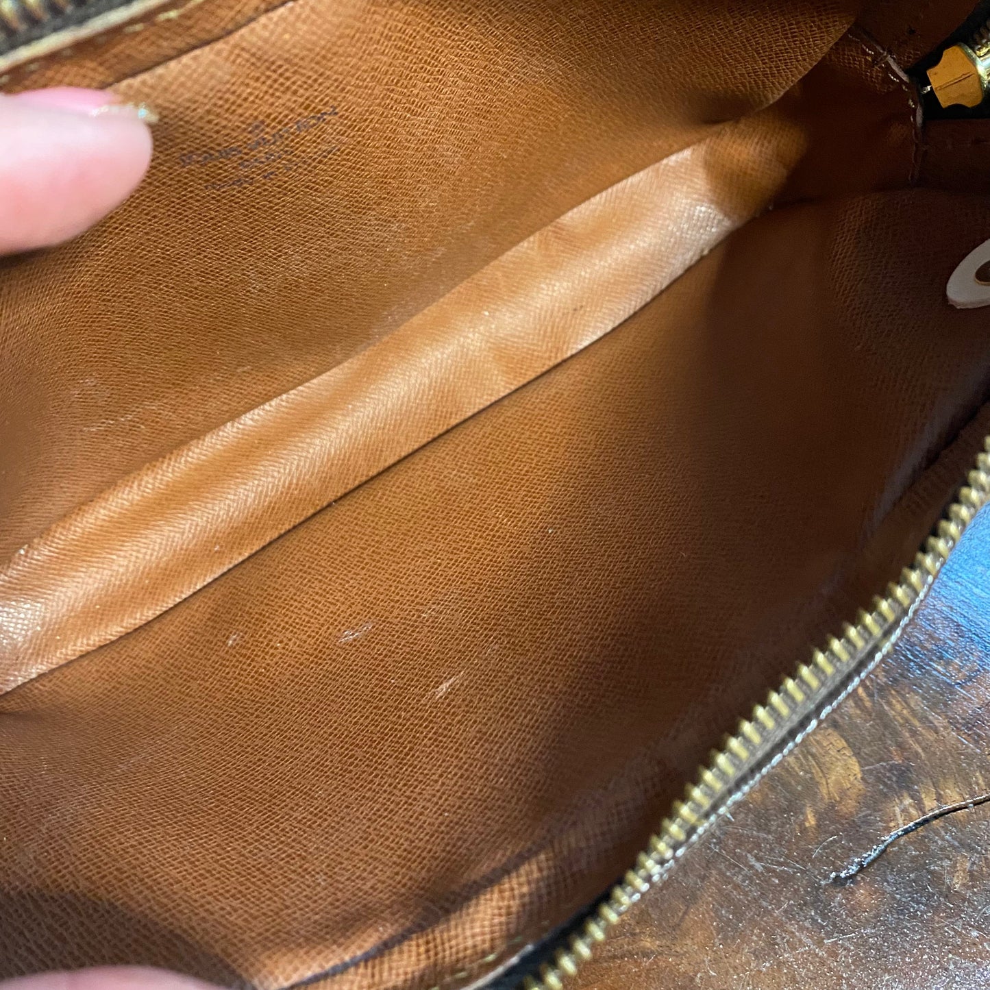 The Junco Crossbody -Orvis bags Monogram in Tan