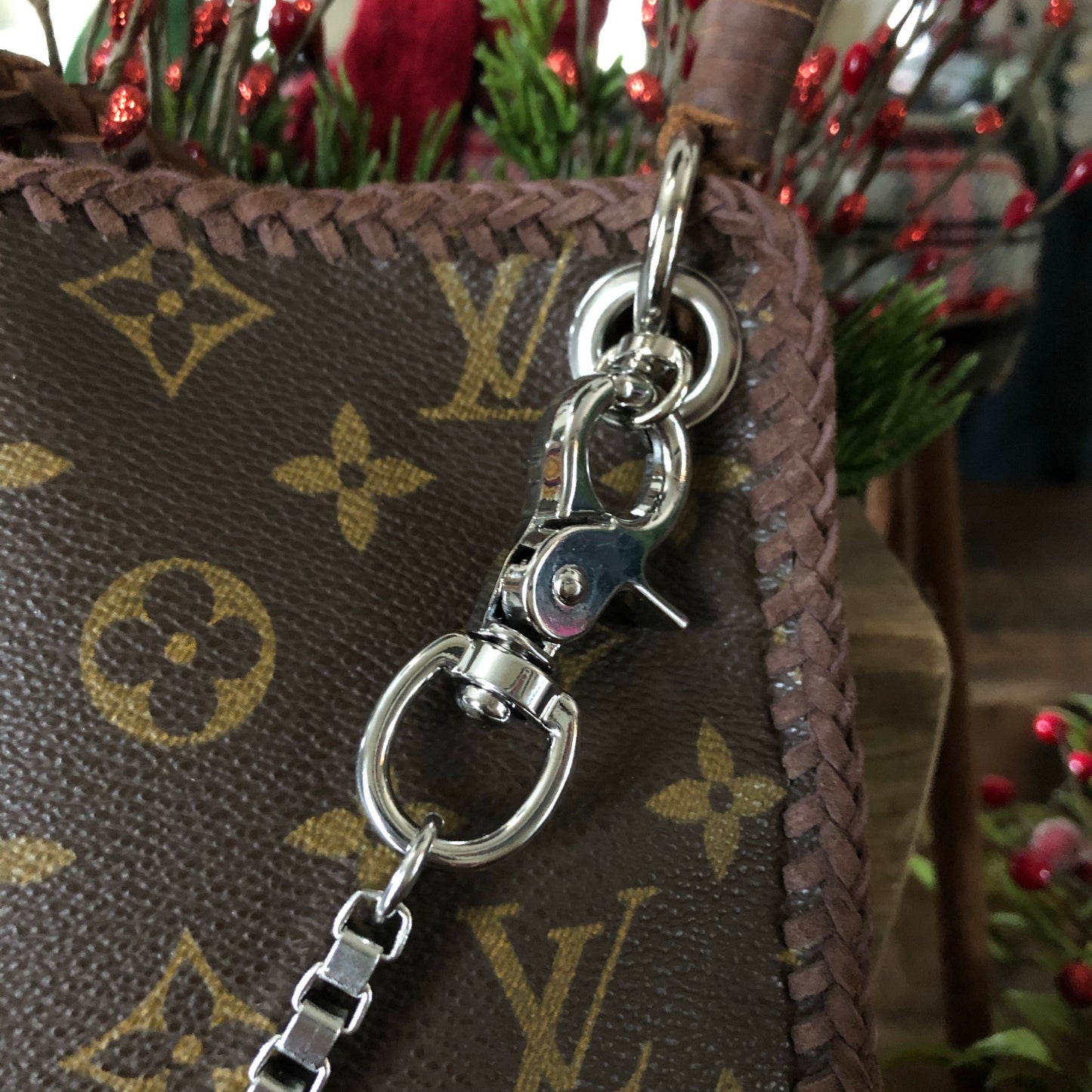 The Peacock -Orvis bags Monogram Hobo Crossbody