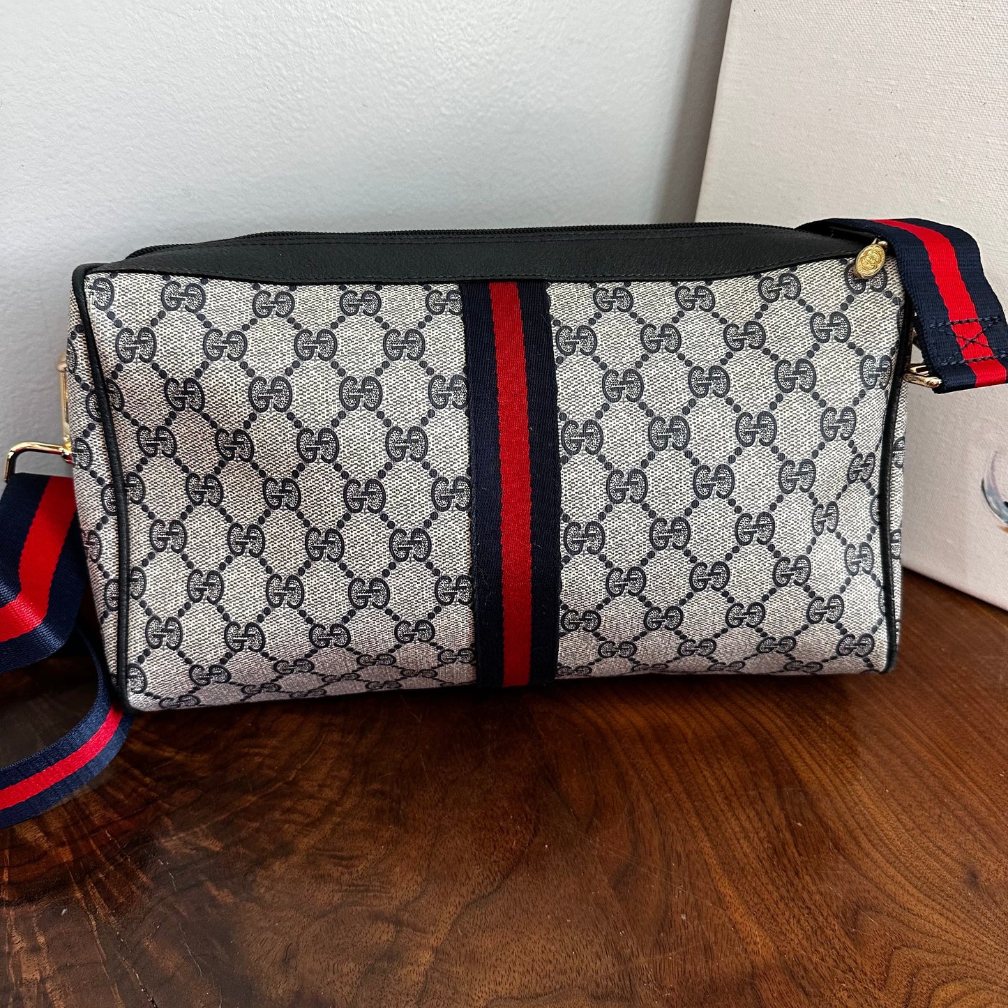 The Junco - NavyOrvis bags GG Shoulder/Crossbody Bag