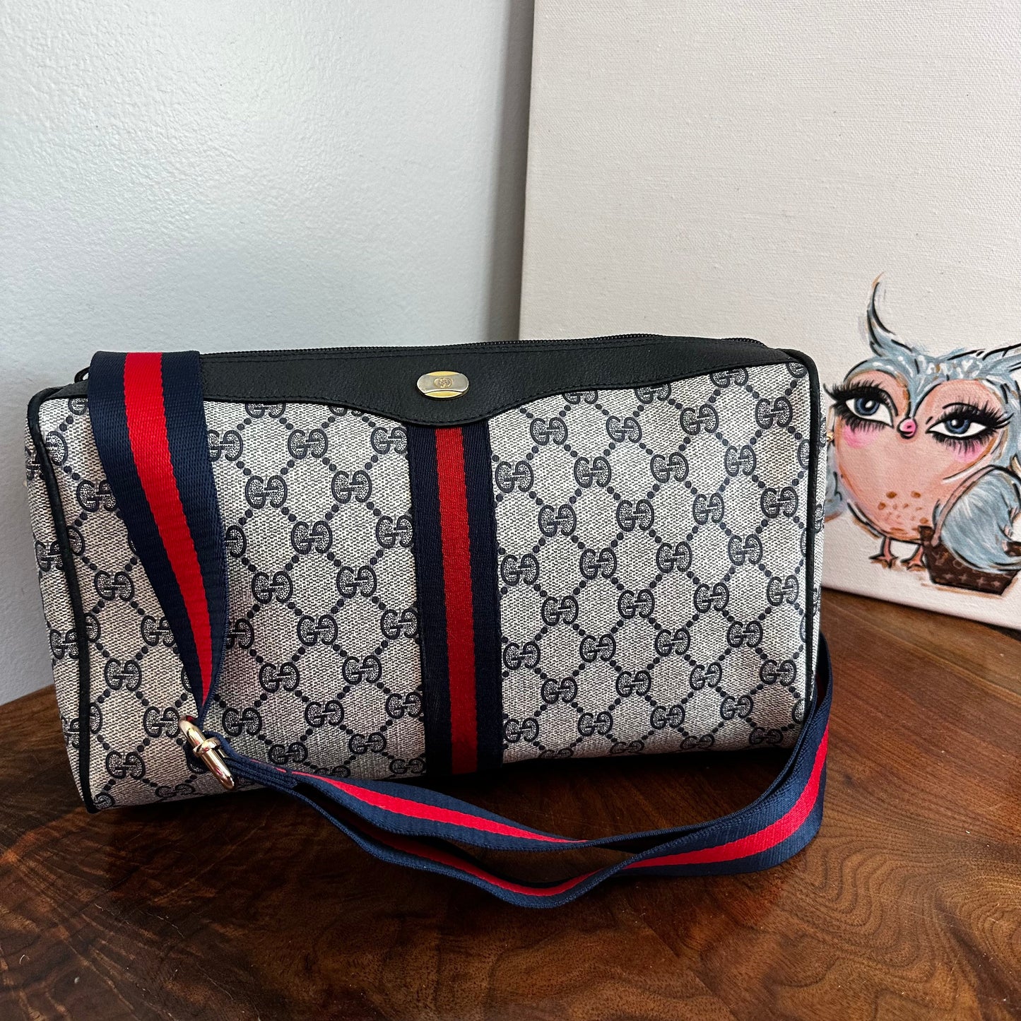 The Junco - NavyOrvis bags GG Shoulder/Crossbody Bag