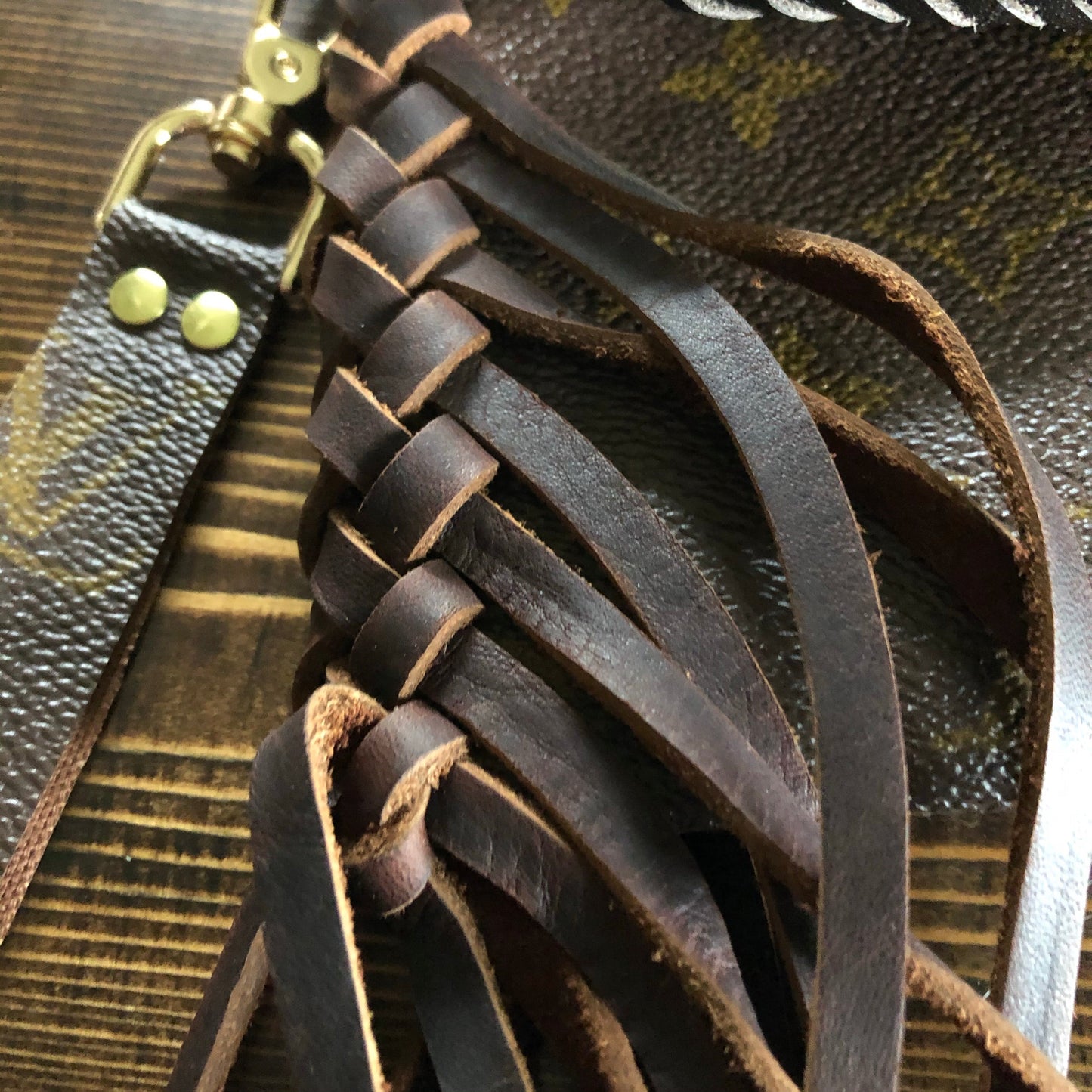 DEPOSIT ONLY for Special Order Wren - Full Monogram FringedOrvis bags Wristlet/Crossbody/Clutch