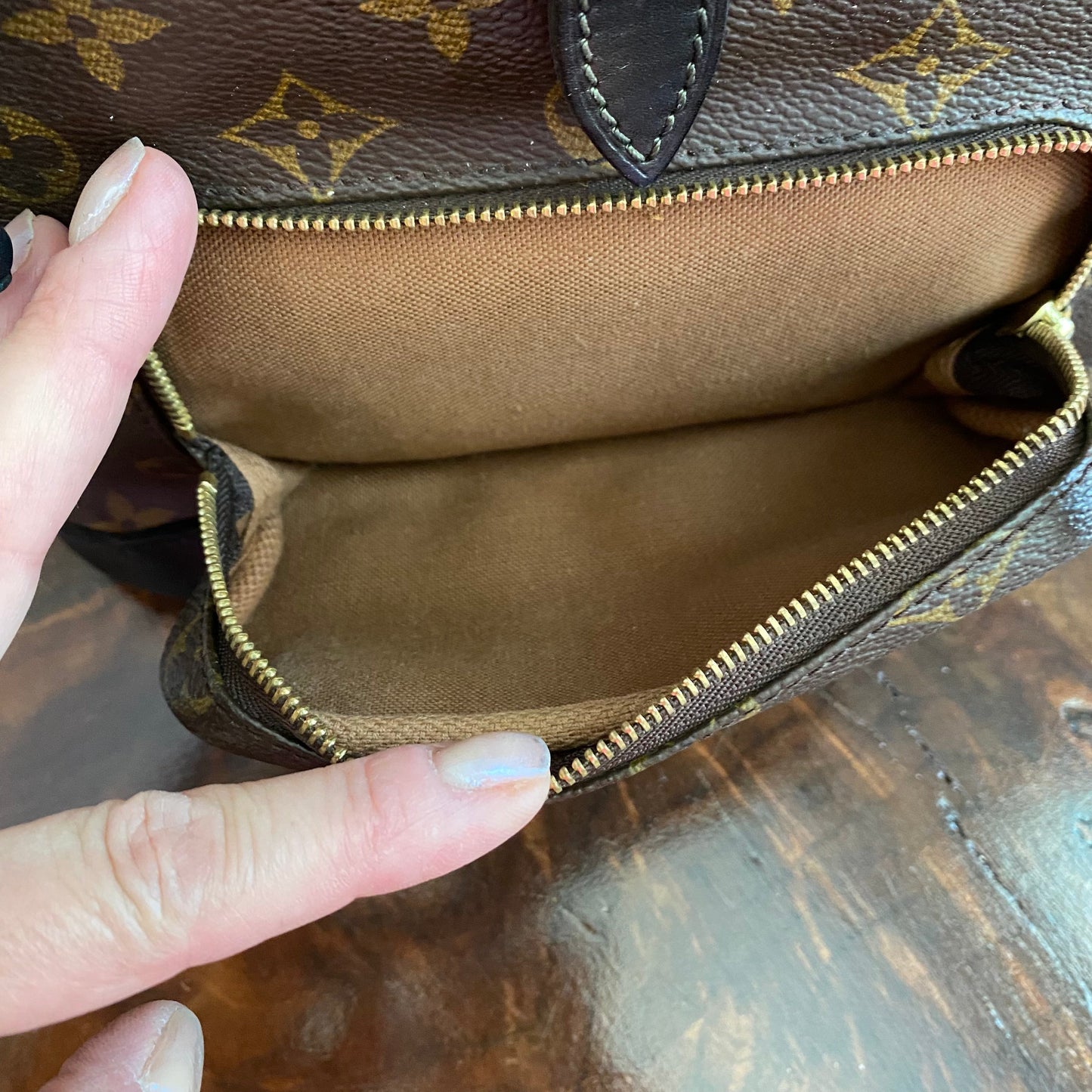 The Loon -Orvis bags Monogram Backpack in Black MM