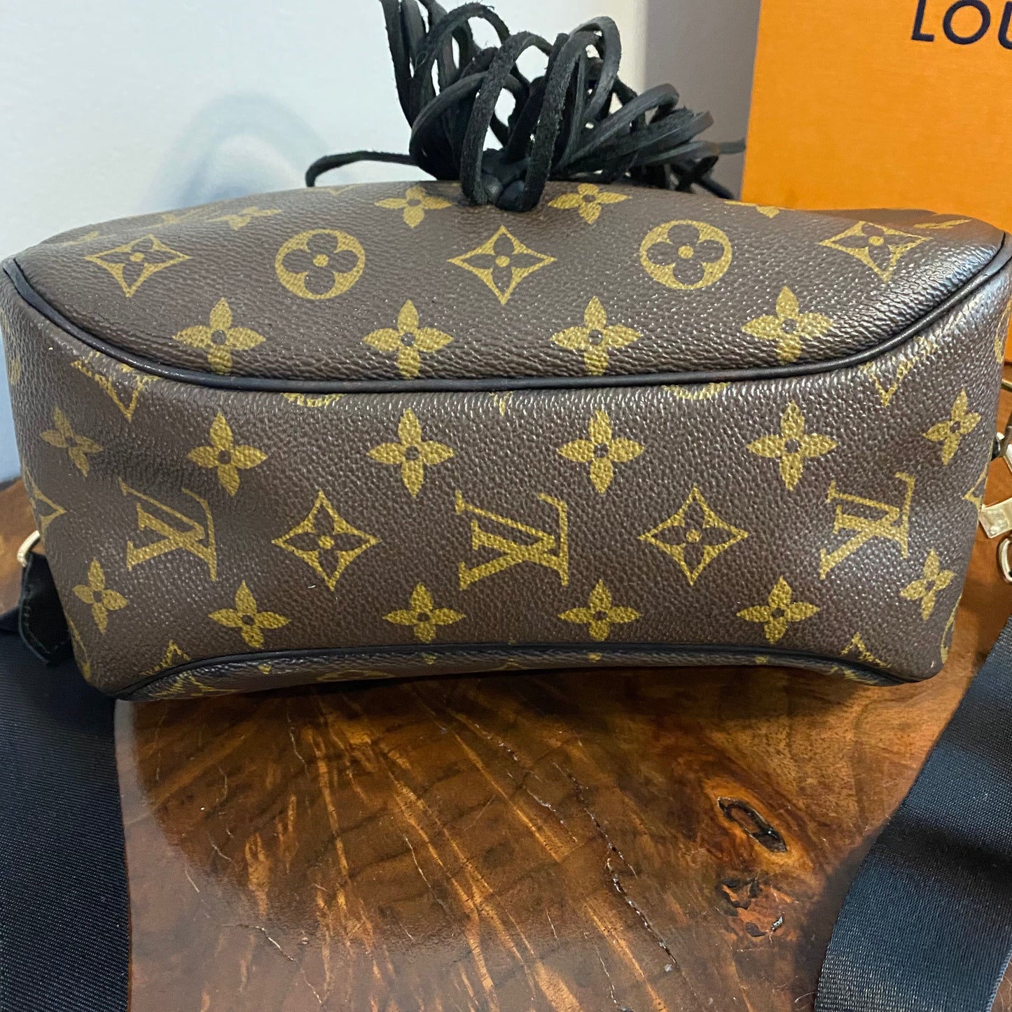 The Dove Crossbody -Orvis bags Monogram in Black