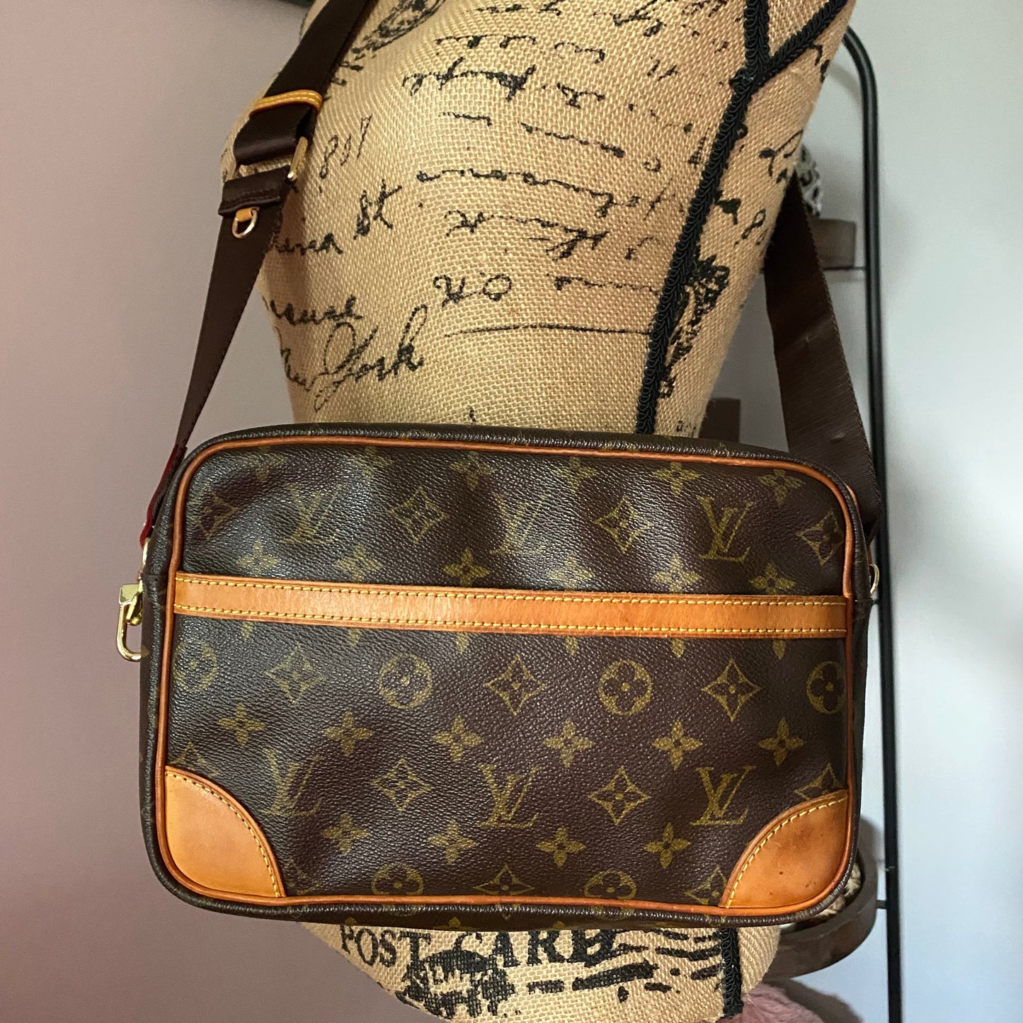 The Sparrow Crossbody -Orvis bags Monogram in Tan