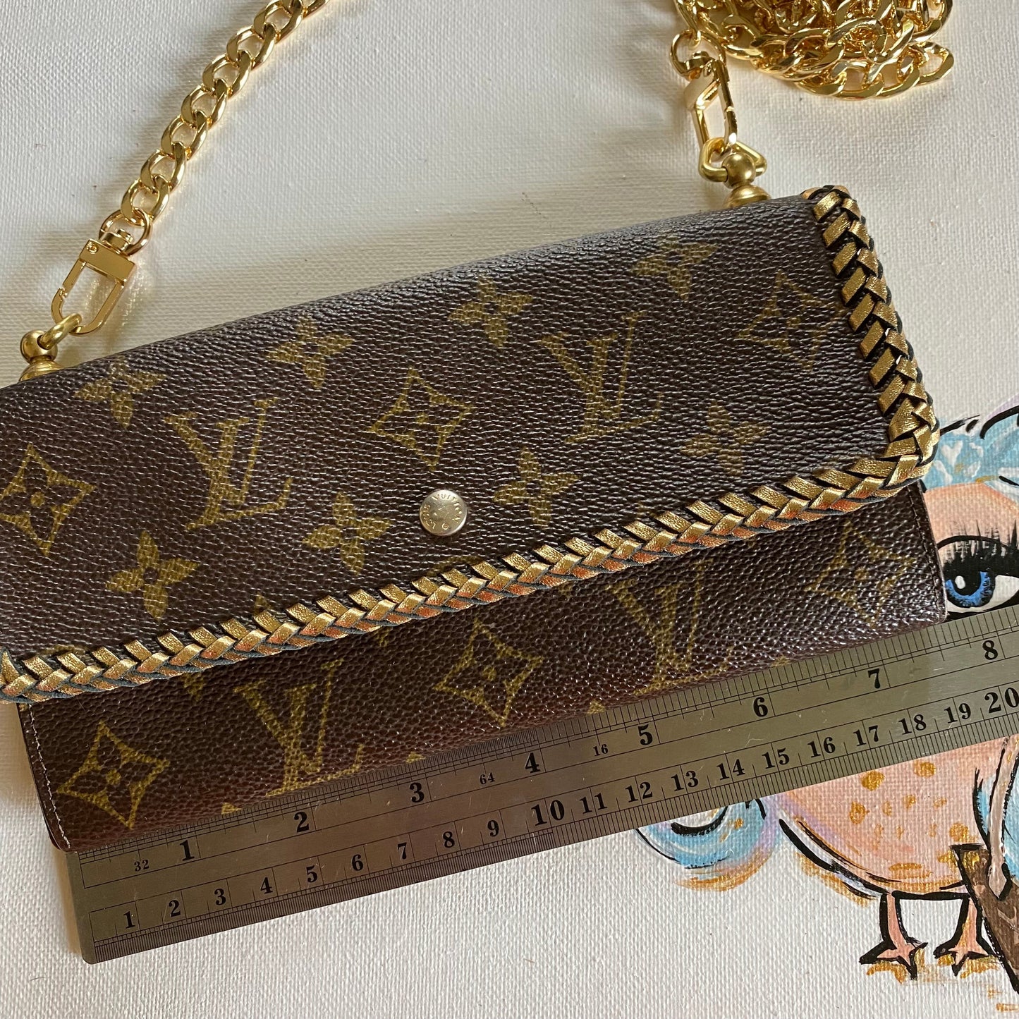 The Junco Wallet Crossbody -Orvis bags Monogram in Gold