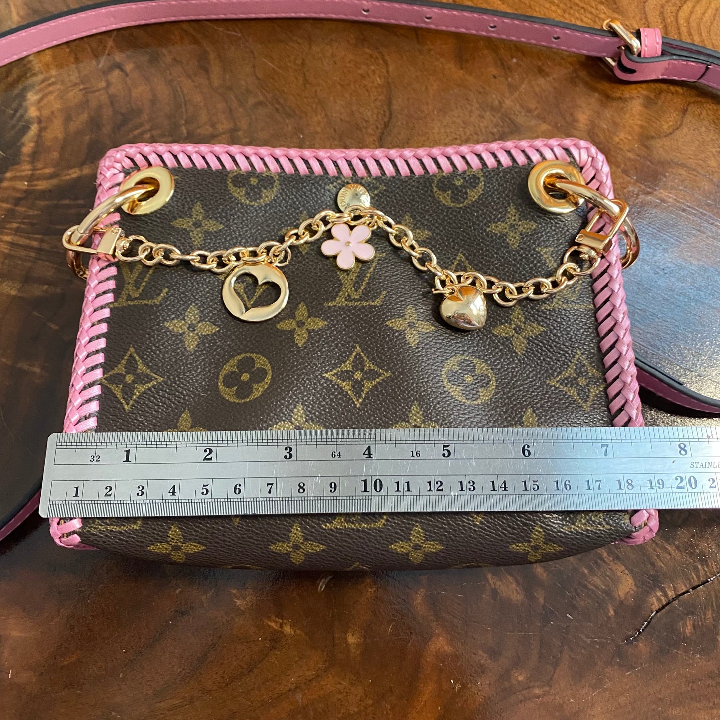 The Cygnet Crossbody -Orvis bags Monogram in Barbie Pink