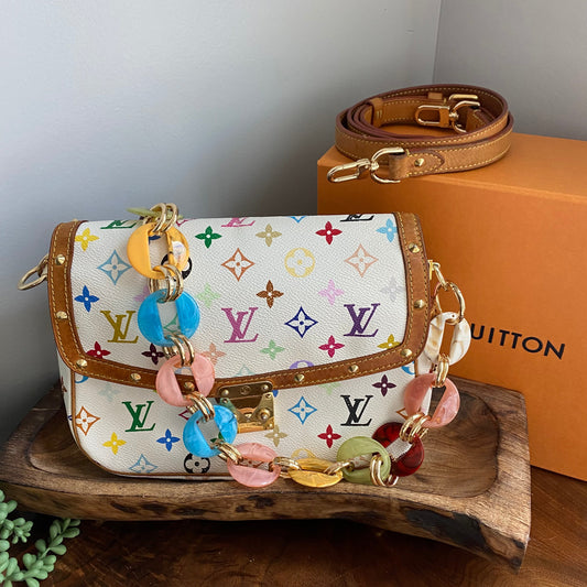 The Egret -Orvis bags Monogram Multicolor Crossbody/Shoulder Bag