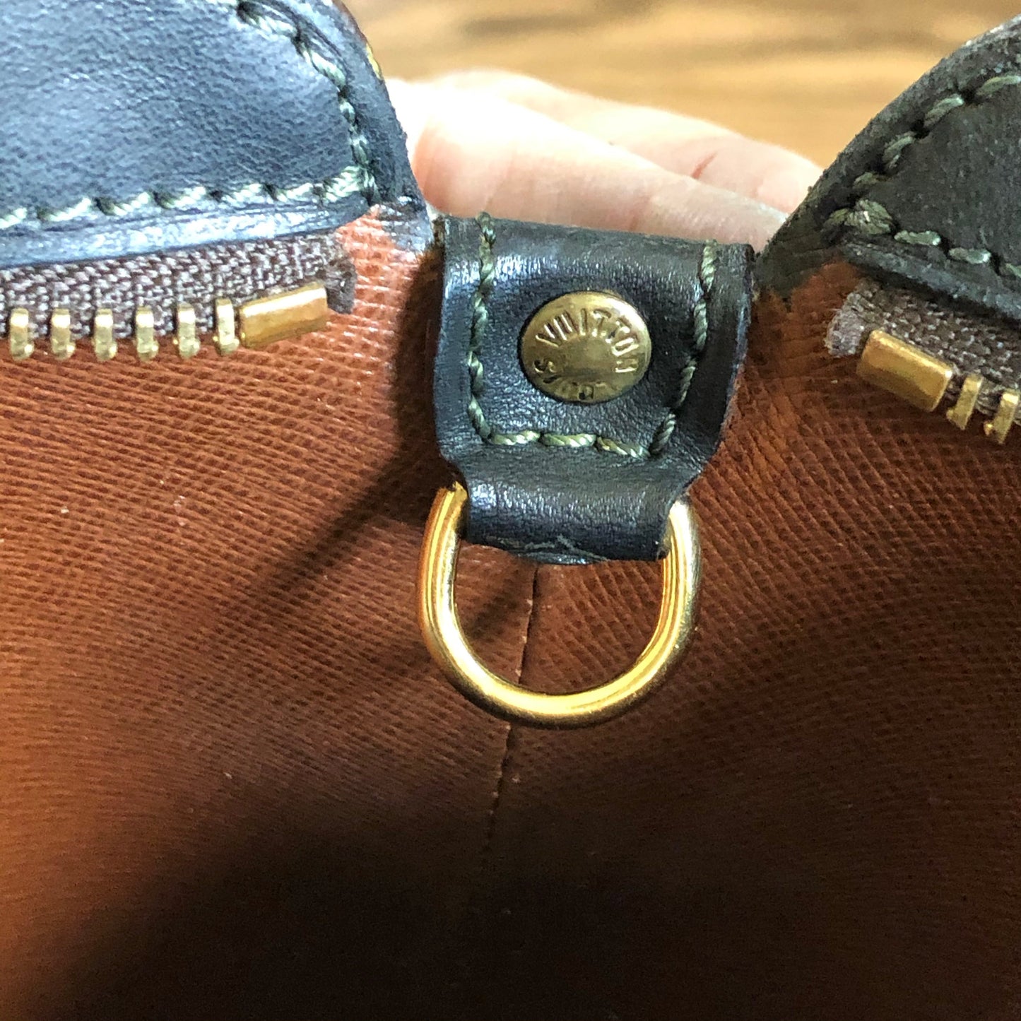 The Finch -Orvis bags Monogram Black Crossbody with Two Straps!
