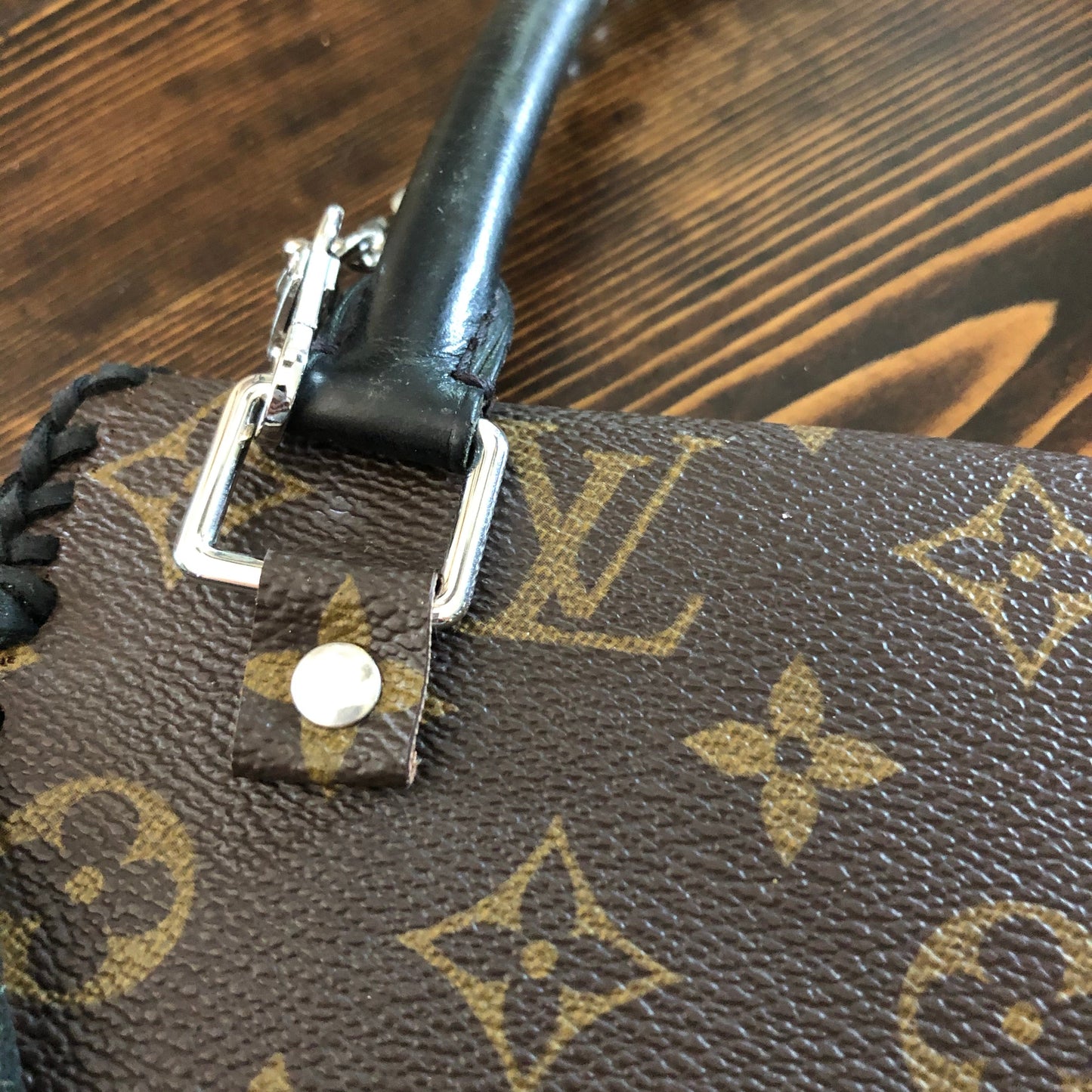 The Falcon - Monogram Black FringeOrvis bags Mini Tote/Crossbody
