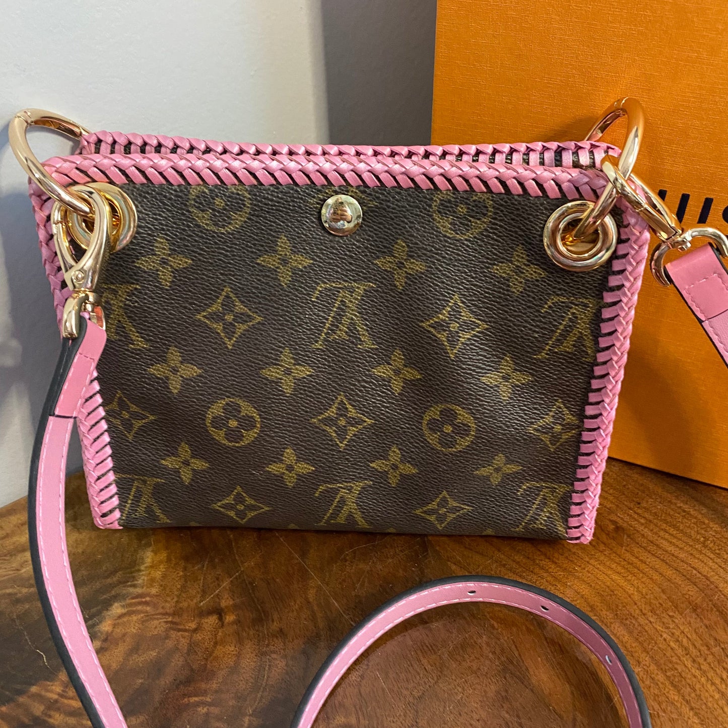 The Cygnet Crossbody -Orvis bags Monogram in Barbie Pink