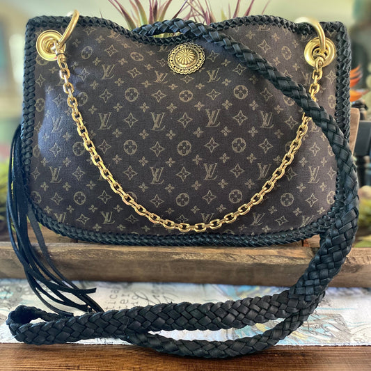 The Peacock -Orvis bags Mini Lin Hobo Crossbody