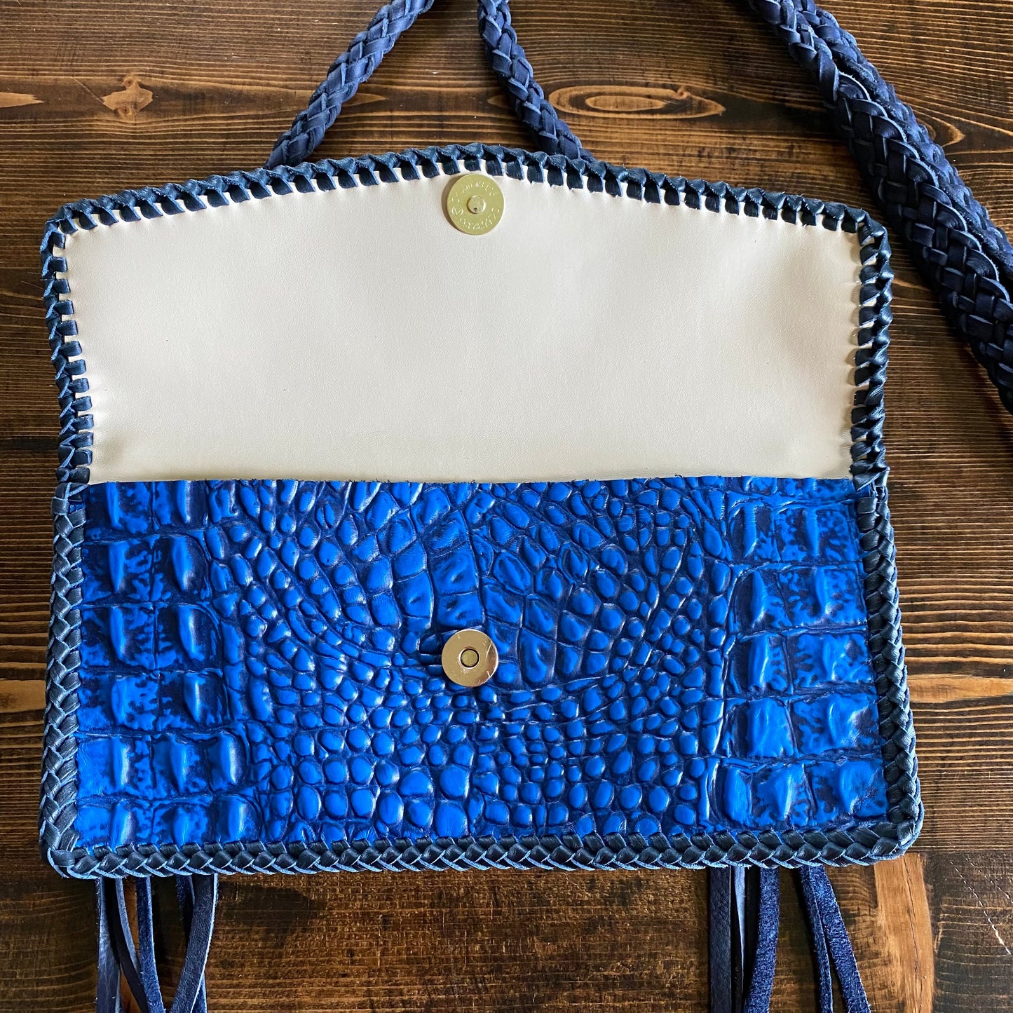 The Crane - Damier and BlueOrvis bags Crossbody Bag