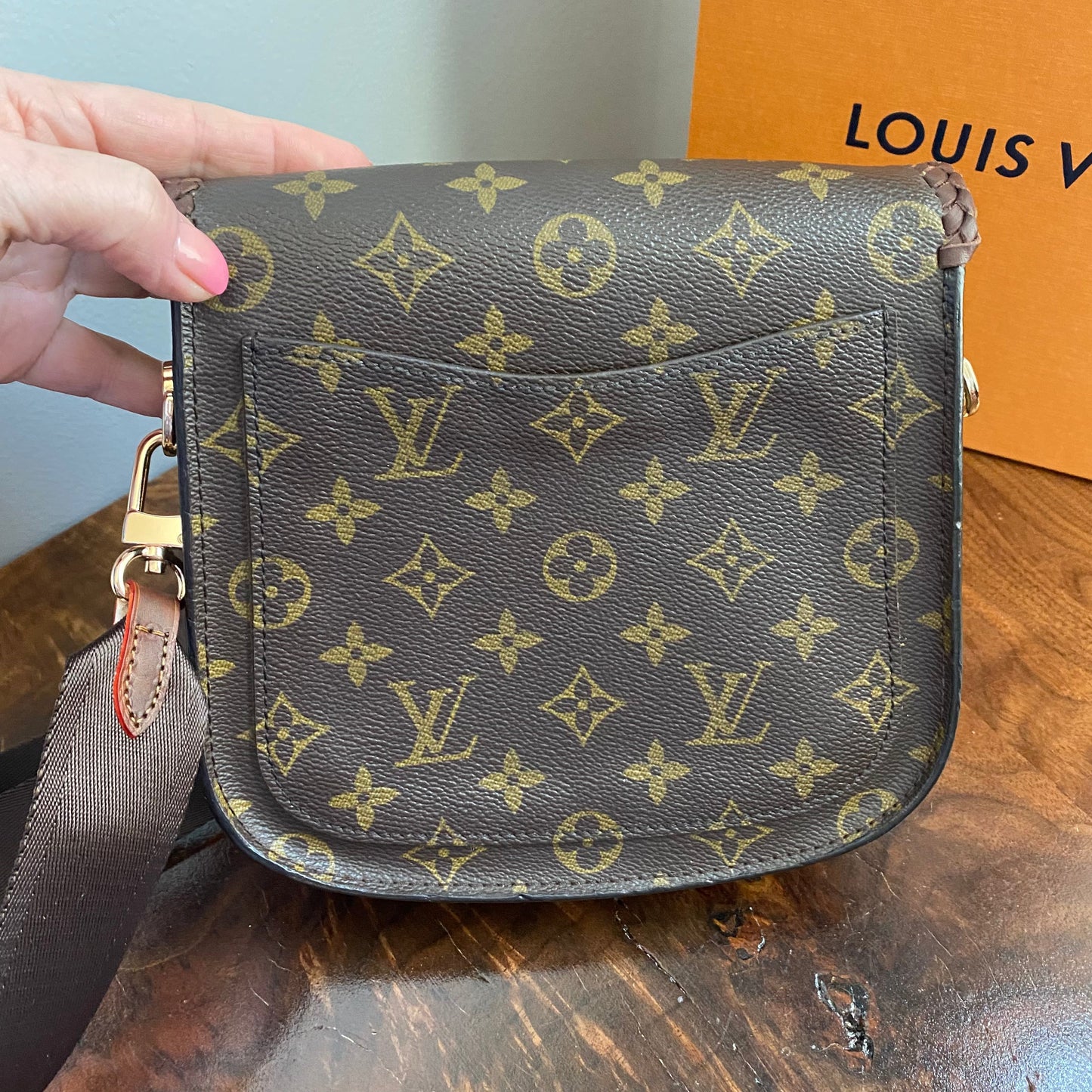 The Swift Crossbody -Orvis bags Monogram in Dark Brown