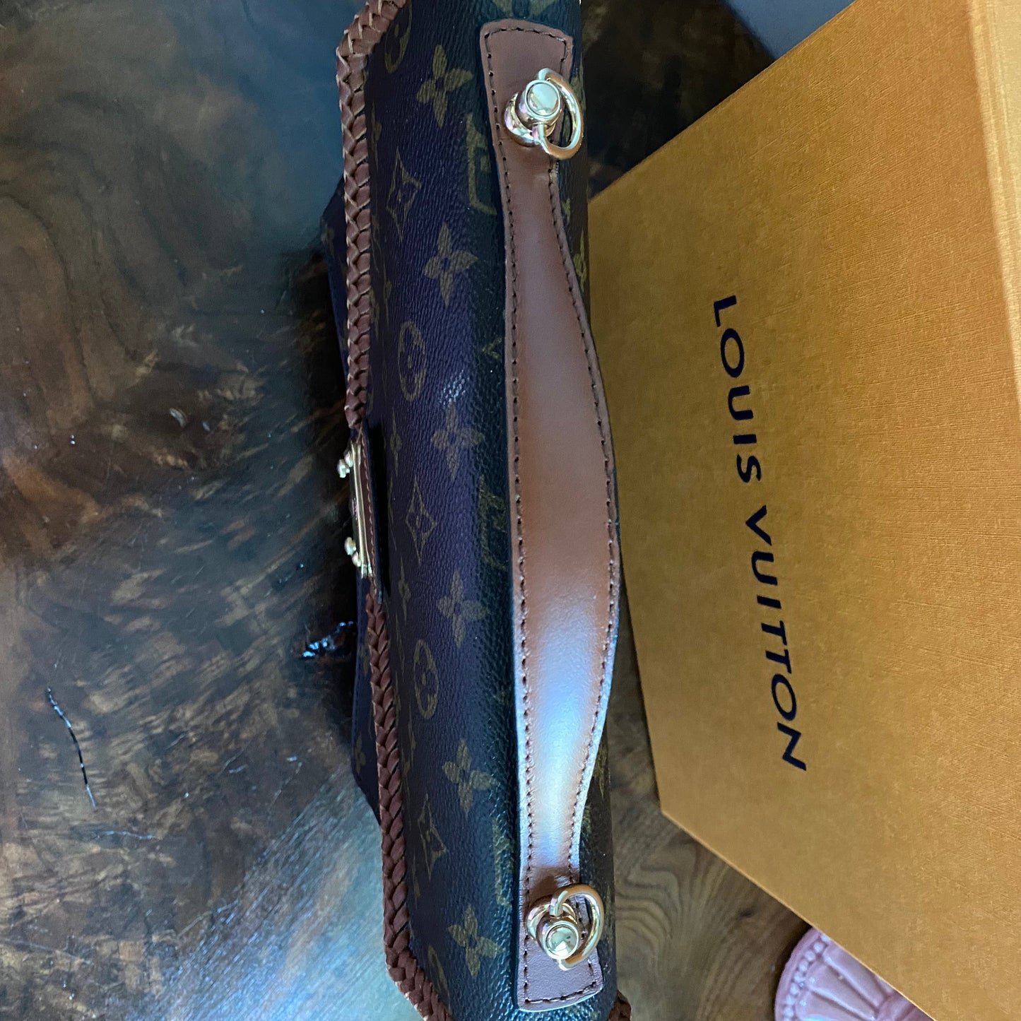 The Kingfisher Crossbody -Orvis bags Monogram in Whiskey