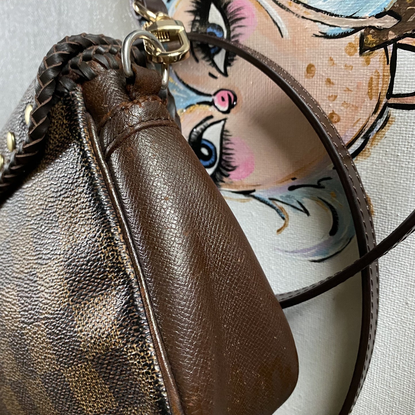 The Junco -Orvis bags Damier Crossbody Bag