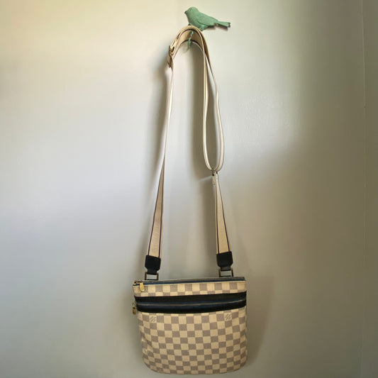 The Blue and White Swallow -Orvis bags Damier Azur Crossbody