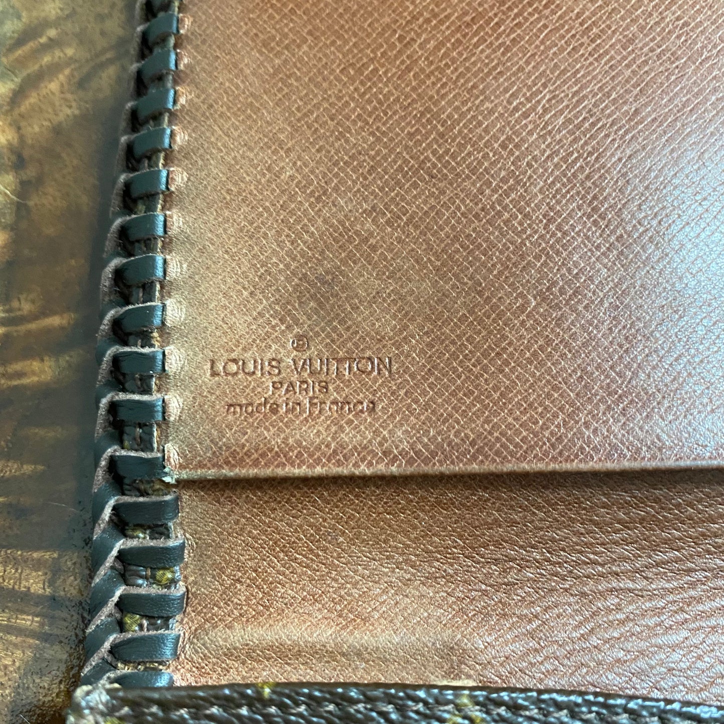 The Robin - Black/Brown Monogram Crossbody/Clutch