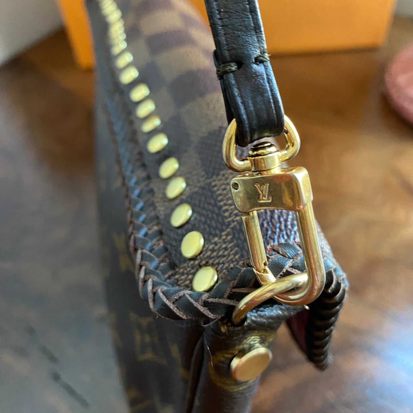 The Junco -Orvis bags Damier/Monogram Mix Crossbody Bag