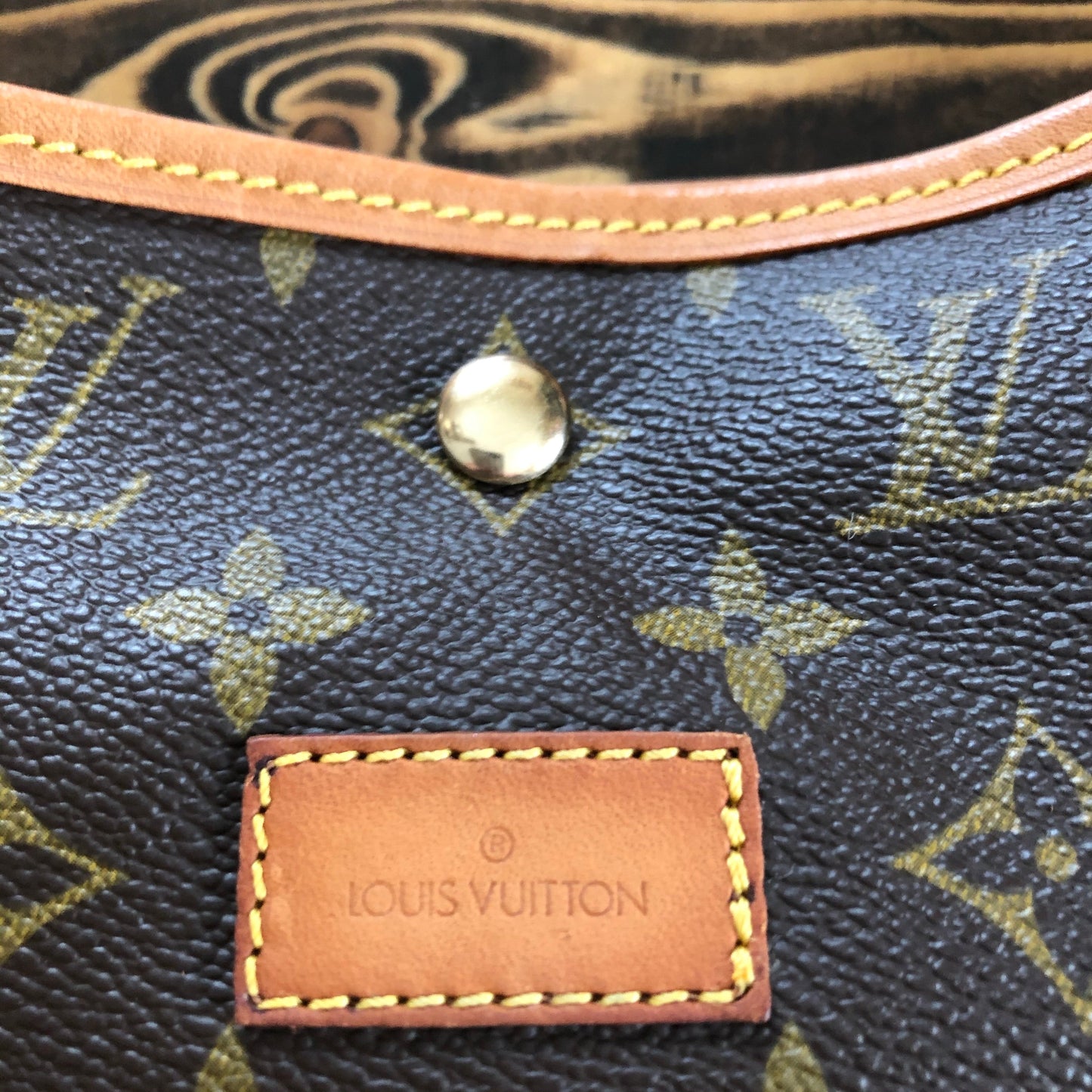 The Peacock -Orvis bags Monogram Hobo Crossbody/Tote with Fringe