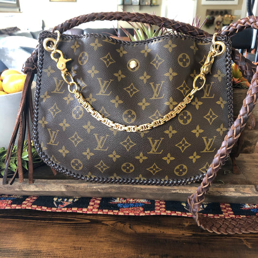The Peacock -Orvis bags Monogram Hobo Crossbody