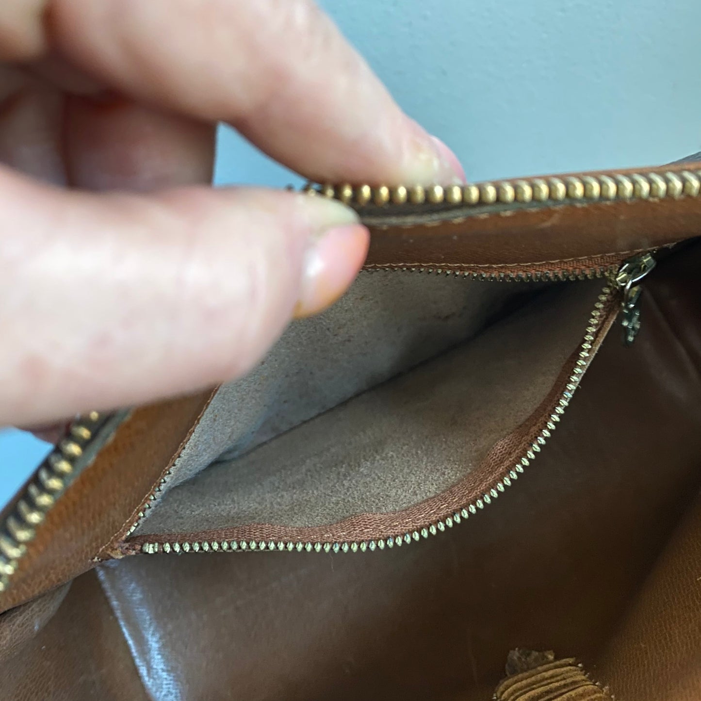 The Partridge Crossbody Bag -Orvis bags Monogram in Tan Fringe