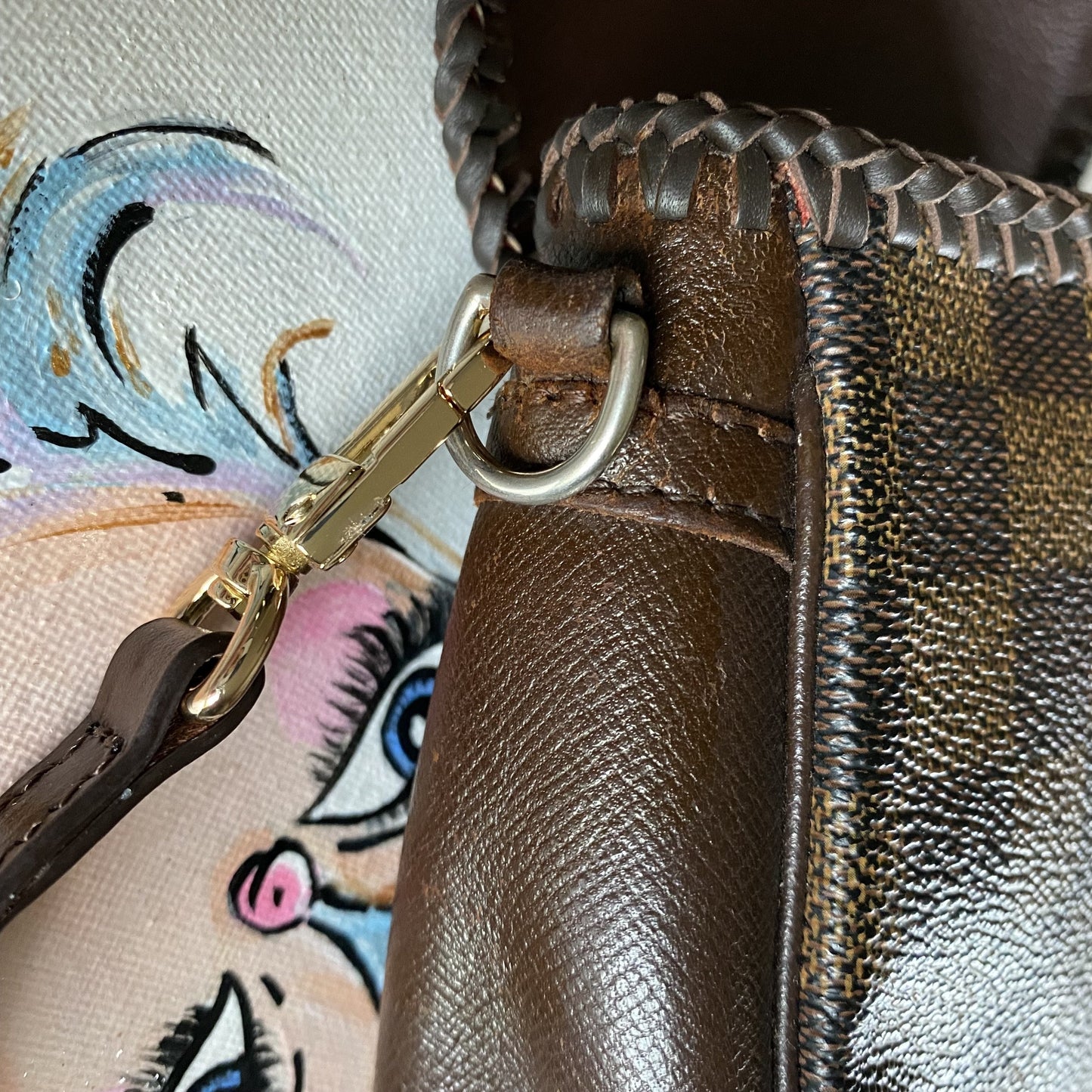 The Junco -Orvis bags Damier Crossbody Bag