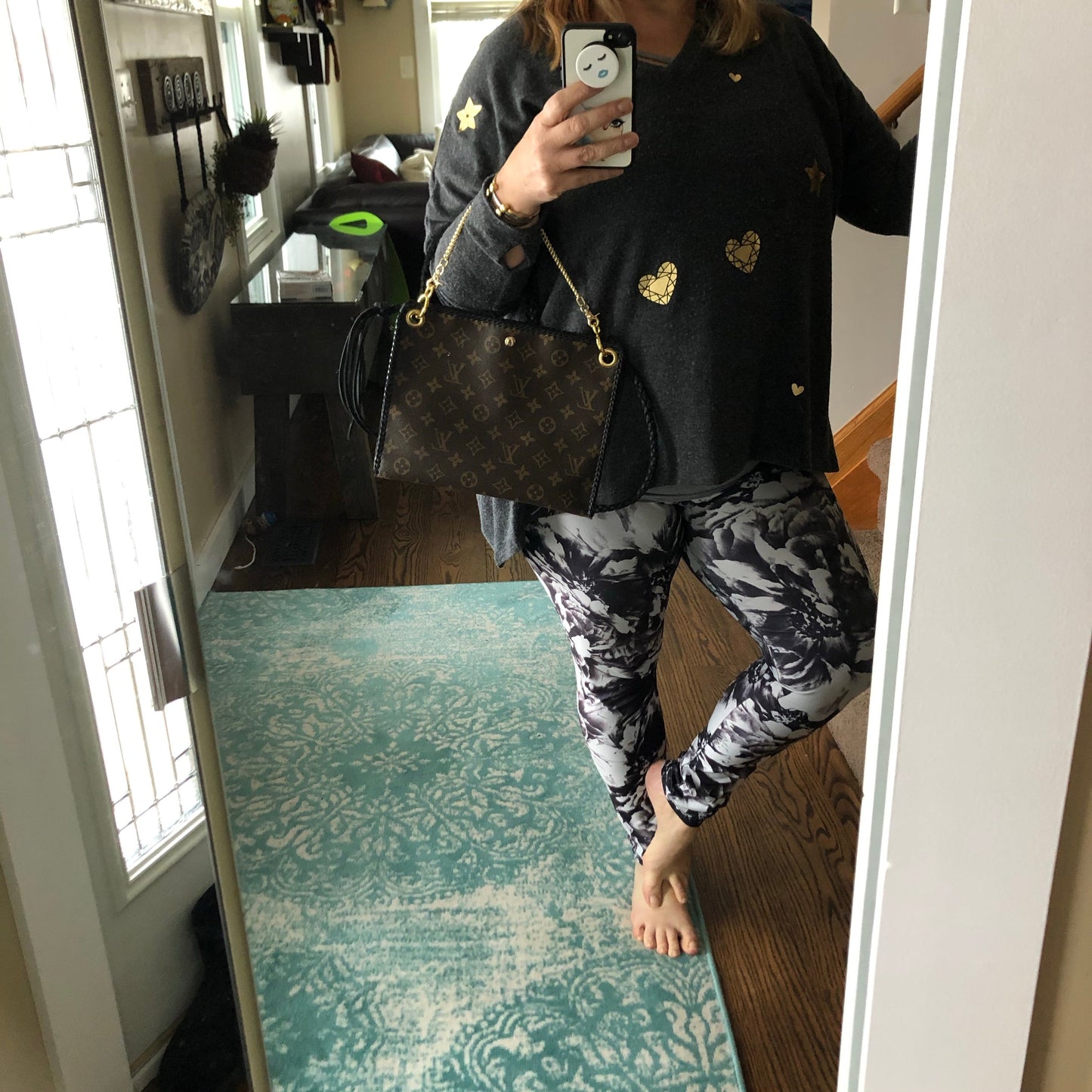 The Nuthatch -Orvis bags Monogram in Black Crossbody