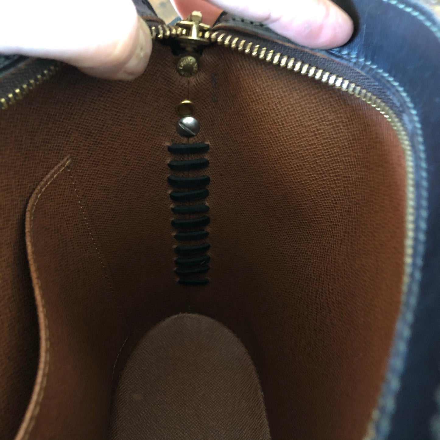 The Finch -Orvis bags Monogram Black Crossbody