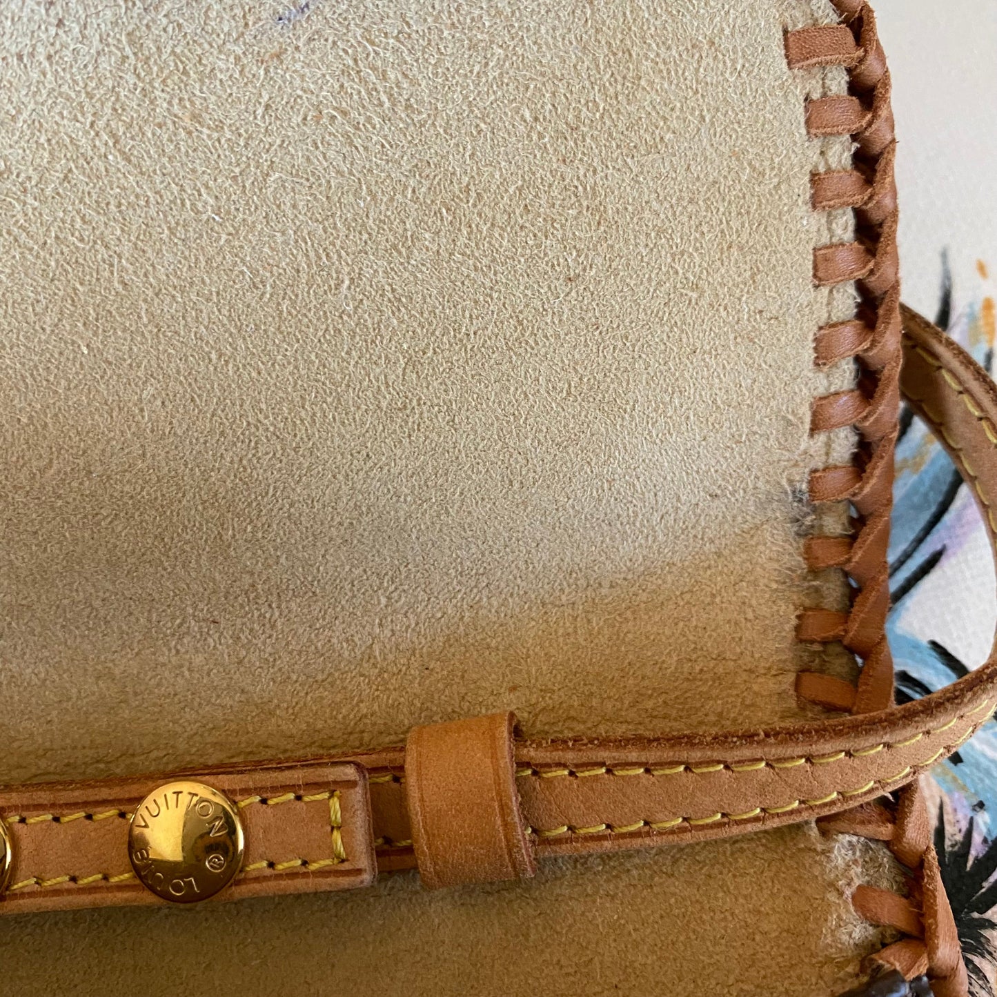 The Junco -Orvis bags Monogram in Vachetta Shoulder/Crossbody Bag
