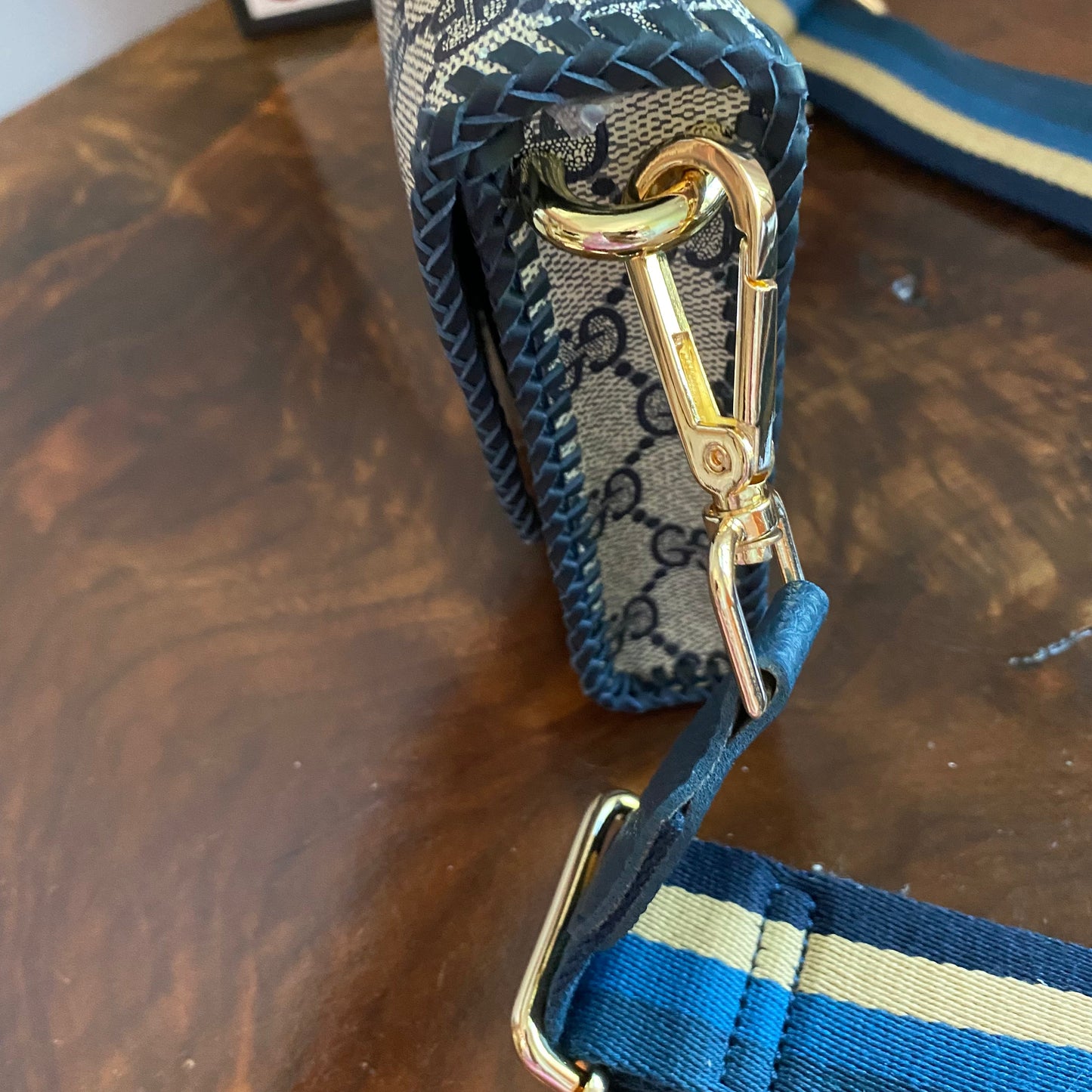 The Cardinal Bumbag/Sling Bag/Crossbody Bag - Navy GG