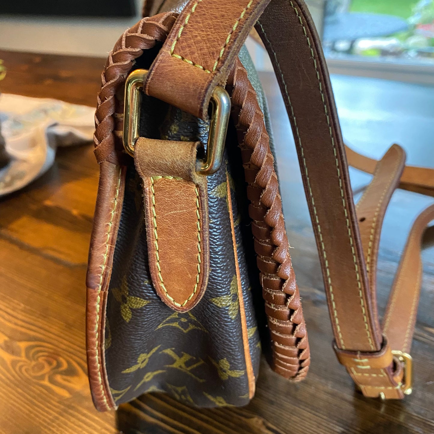 The Downy -Orvis bags Monogram Caramel Crossbody