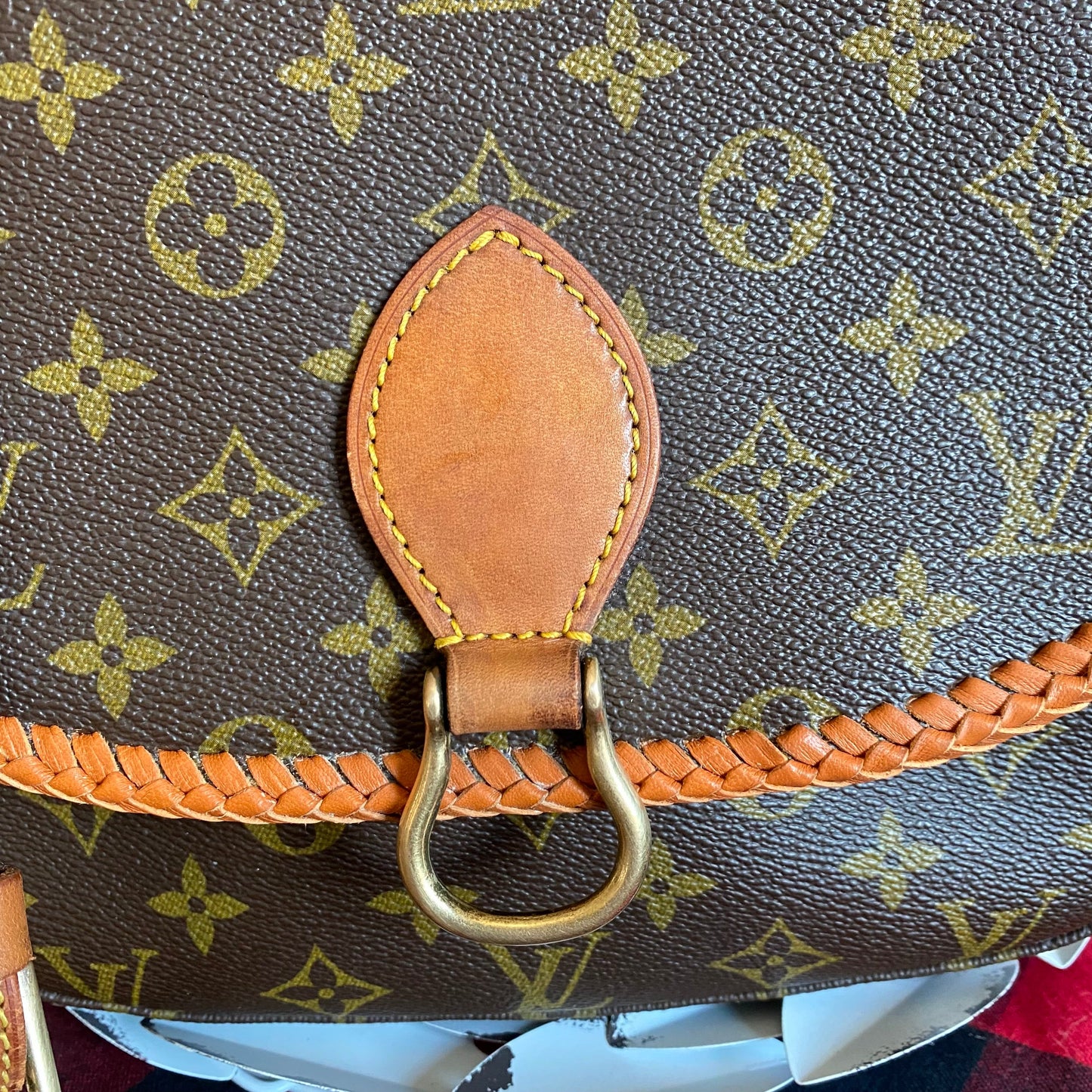 The Swift -Orvis bags Monogram in Tan Crossbody