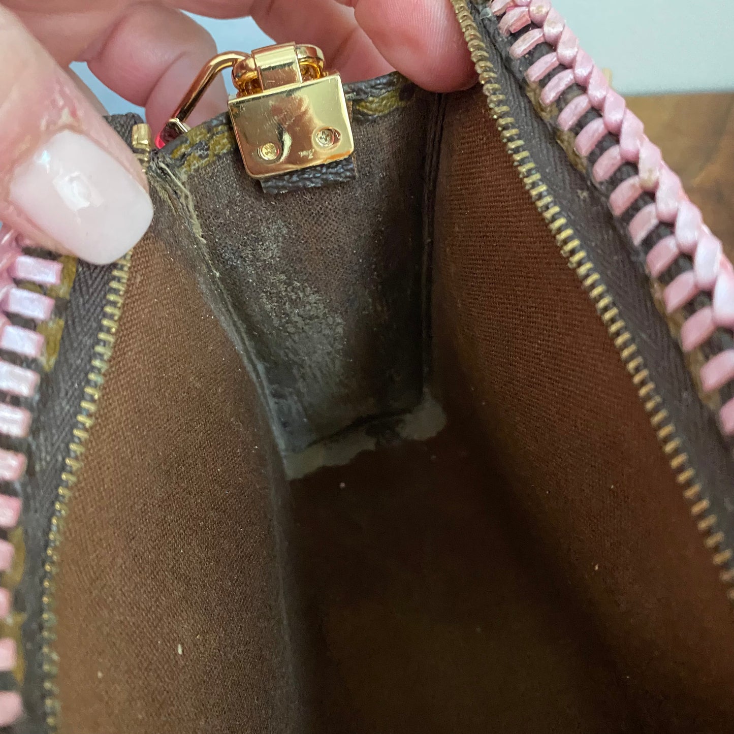 The Cygnet Crossbody -Orvis bags Monogram in Blush Pink