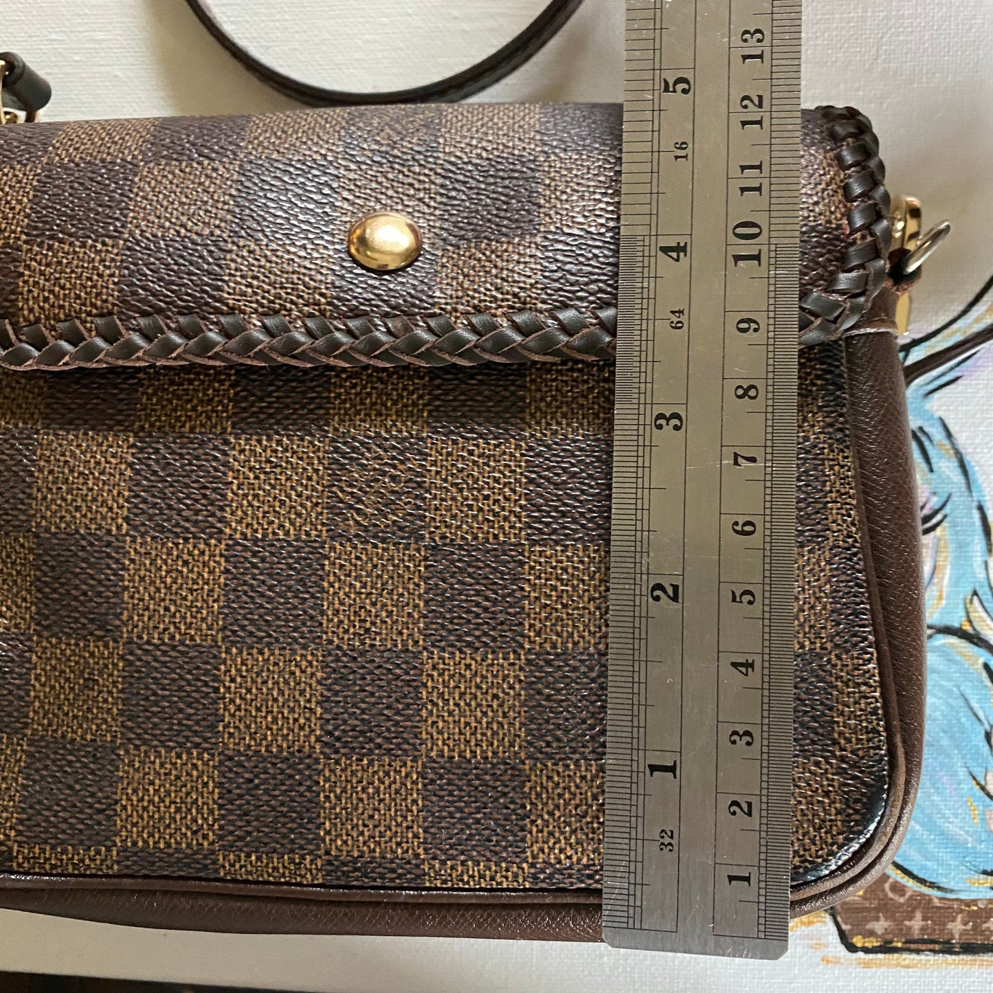 The Junco -Orvis bags Damier Crossbody Bag