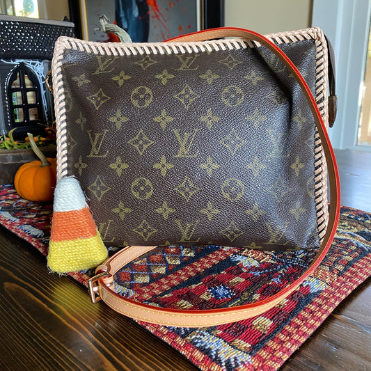 The Swan -Orvis bags Monogram in Vachetta Crossbody