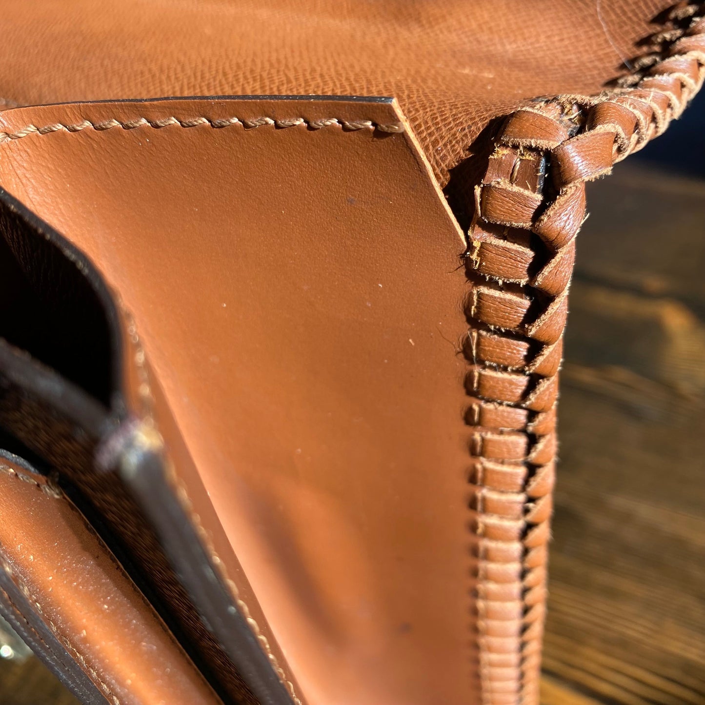 The Kingfisher -Orvis bags Monogram in Whiskey Crossbody